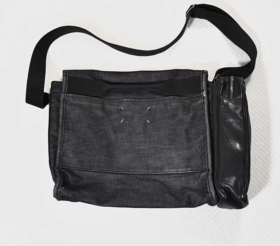 Maison Margiela Maison Margiela Deconstructed Patchwork Messenger Bag Size ONE SIZE - 1 Thumbnail