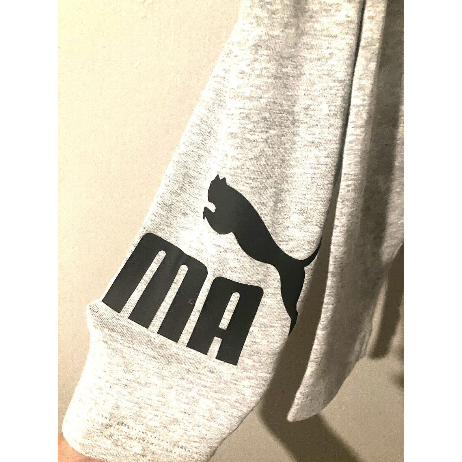 Puma Puma Sweat pants Women’s medium Logo Grey nwot Size US 29 - 2 Thumbnail