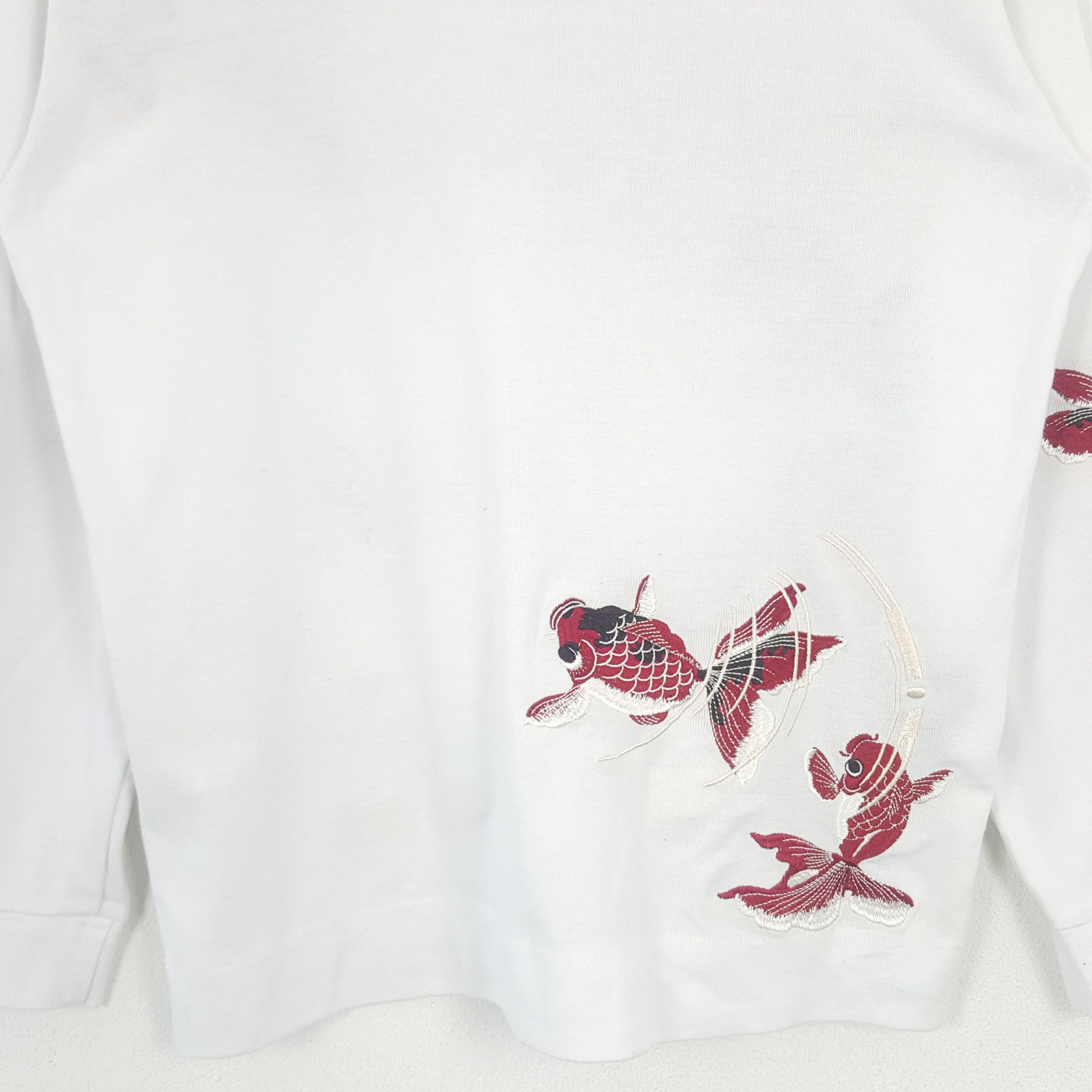 Japanese Brand Vintage Bonton Japanese Sukajan Art Sweatshirt C292N6 Size US S / EU 44-46 / 1 - 4 Thumbnail