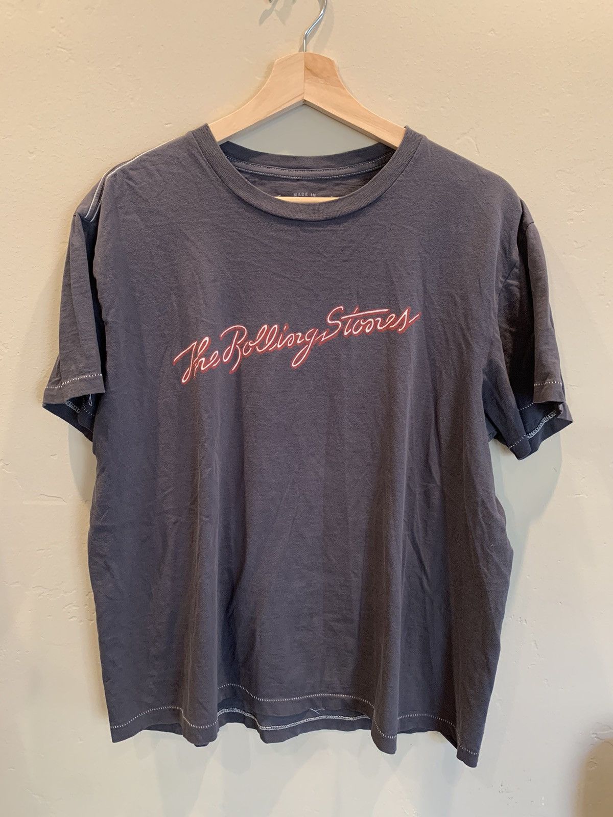 RARE The Rolling Stones Exile On Main St Single Stitch Shirt