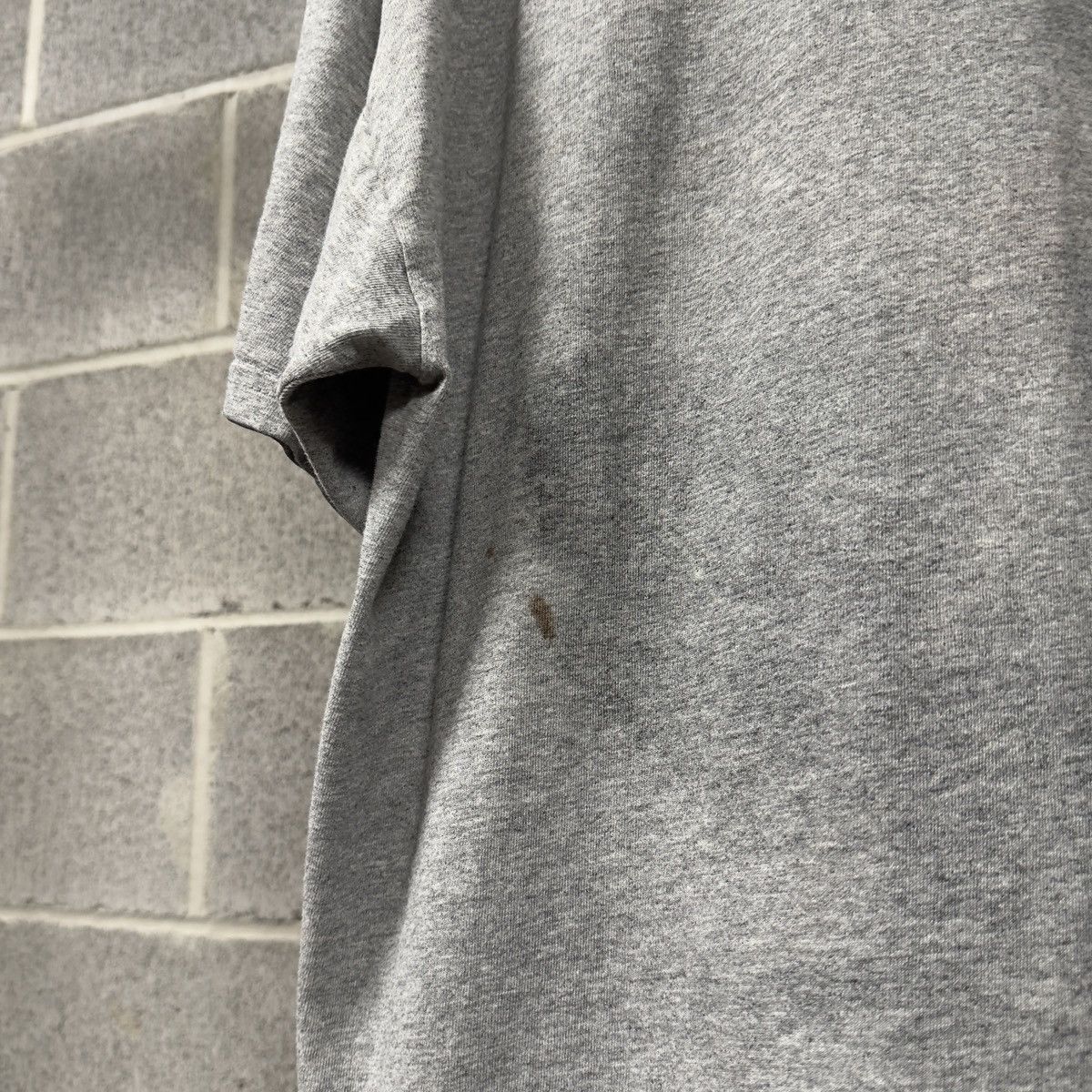Vintage Thrashed Faded Distressed Grey Shirt ERD Grunge Chrome Size US XL / EU 56 / 4 - 4 Thumbnail