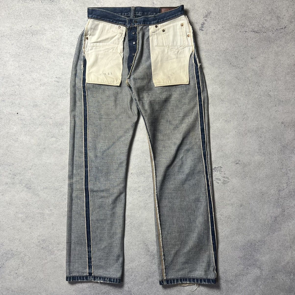 Denime × Japanese Brand Denime Button Selvedge Denim Pants Size US 30 / EU 46 - 2 Thumbnail