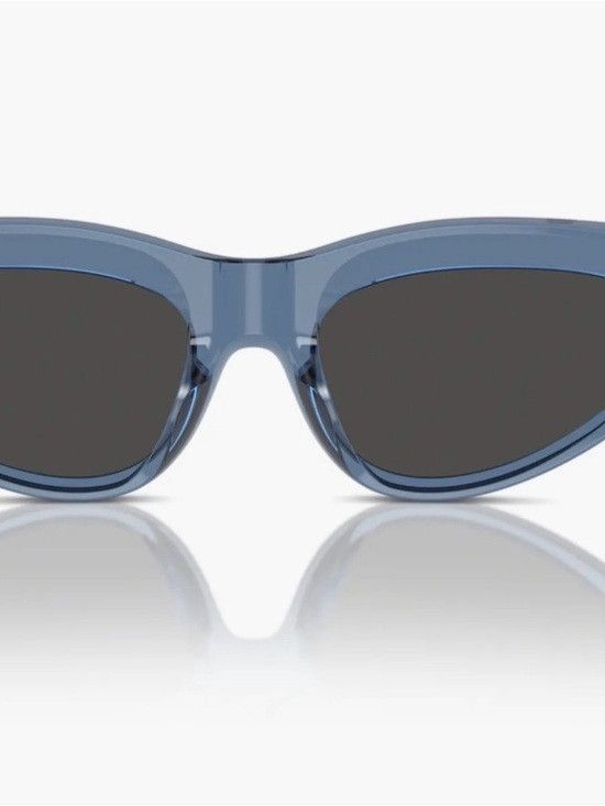 Burberry Burberry Light Blue Transparent Cat-Eye Sunglasses Size ONE SIZE - 4 Thumbnail