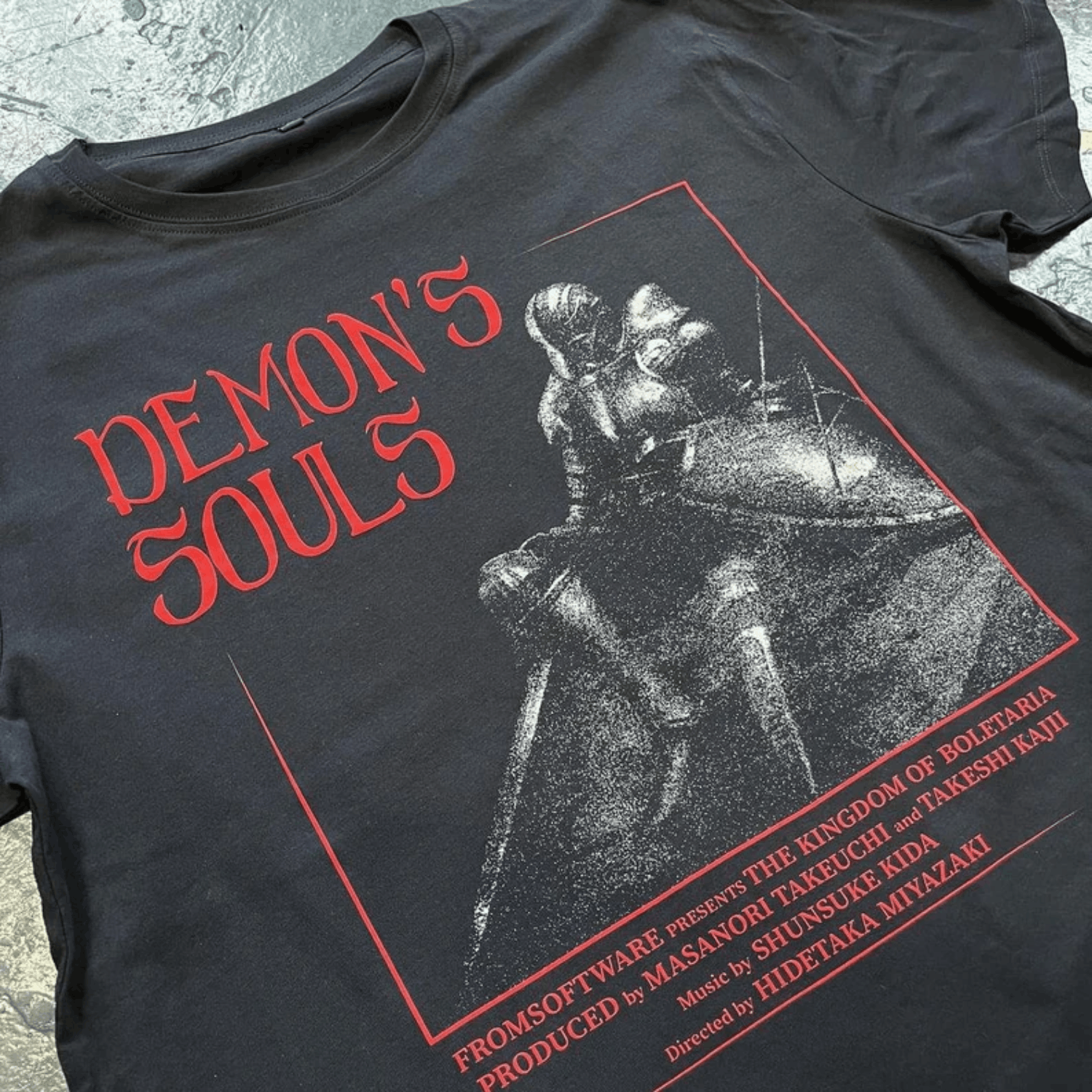 Vintage The kingdom of Boletaria - Demon's Souls Soulsborne T-shirt Size US M / EU 48-50 / 2 - 2 Thumbnail