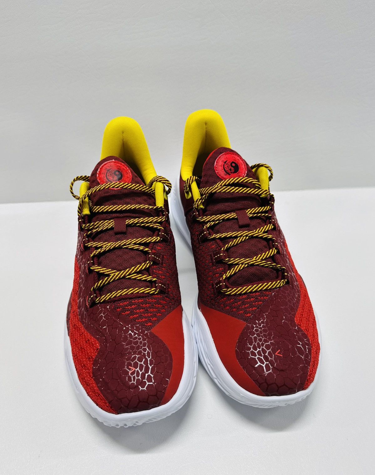 Under Armour Under Armour Curry 11 Fire Red/White Size US 11.5 / EU 44-45 - 4 Thumbnail