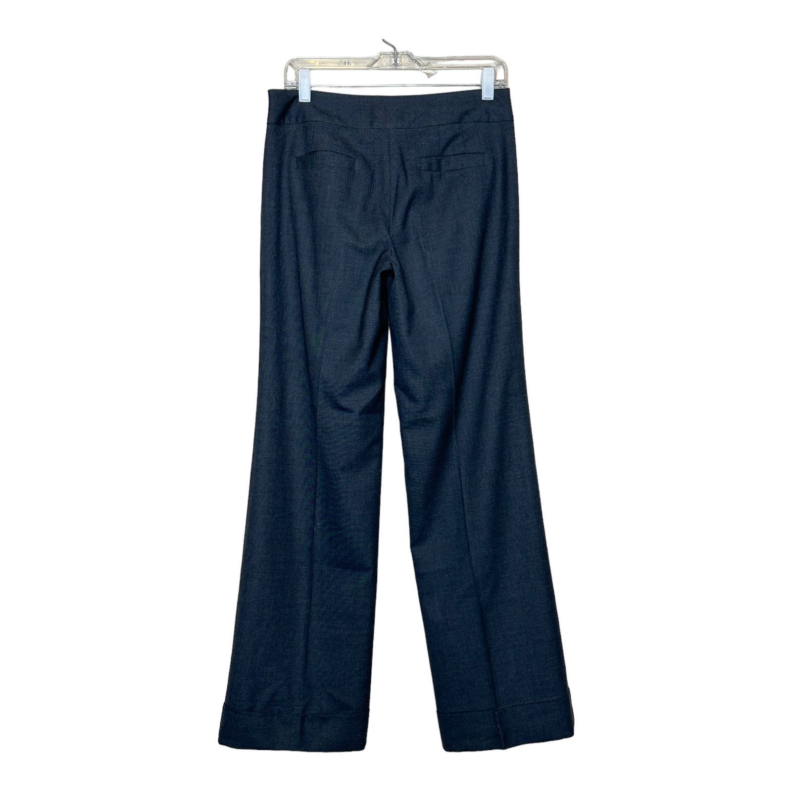 J.Crew J. Crew dark gray favorite fit wide legs pants size 4 Size 27" / US 4 / IT 40 - 8 Thumbnail