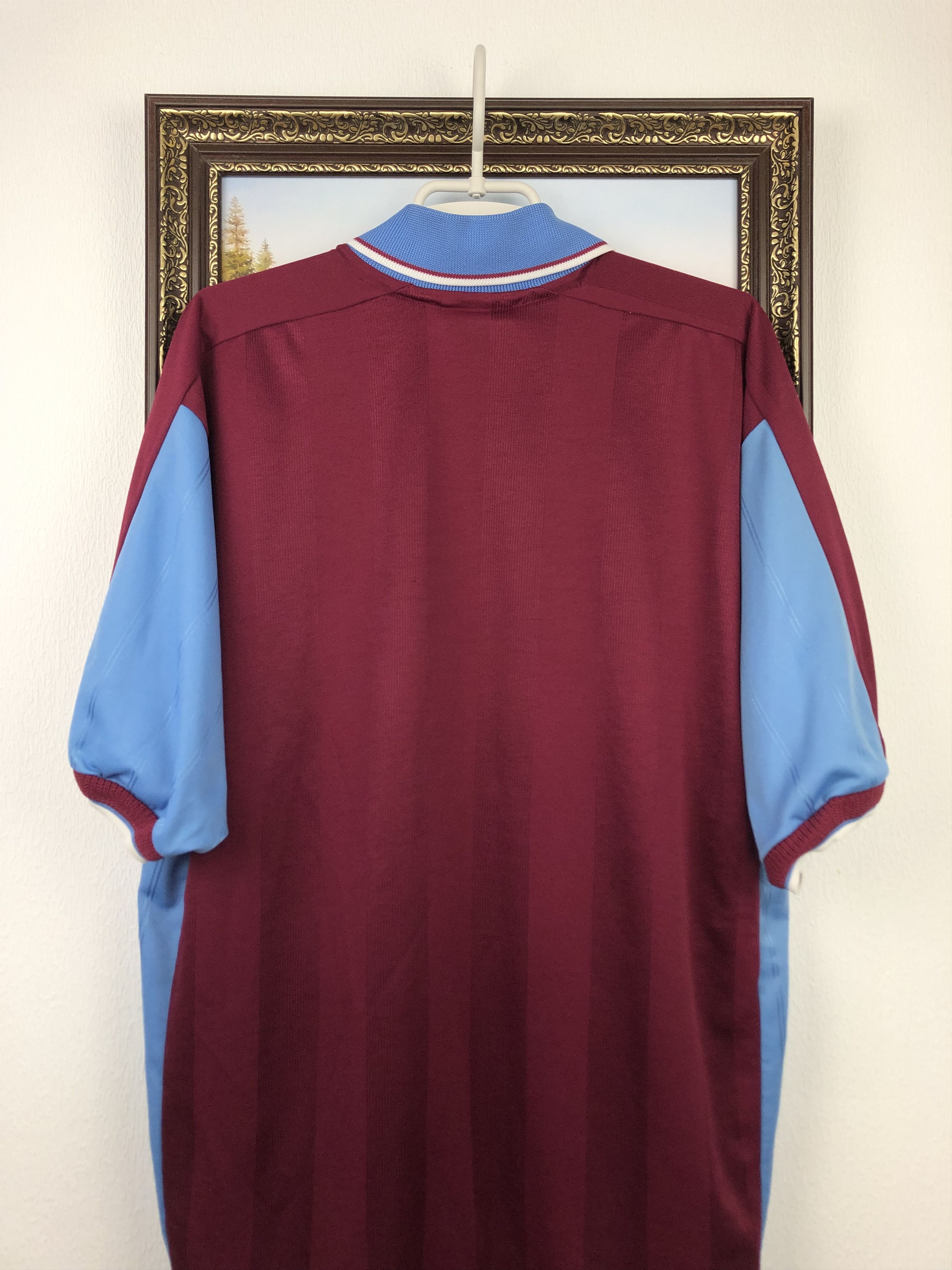 Vintage West Ham United Home football shirt 1998 Soccer Jersey Pony Size US XL / EU 56 / 4 - 14 Thumbnail