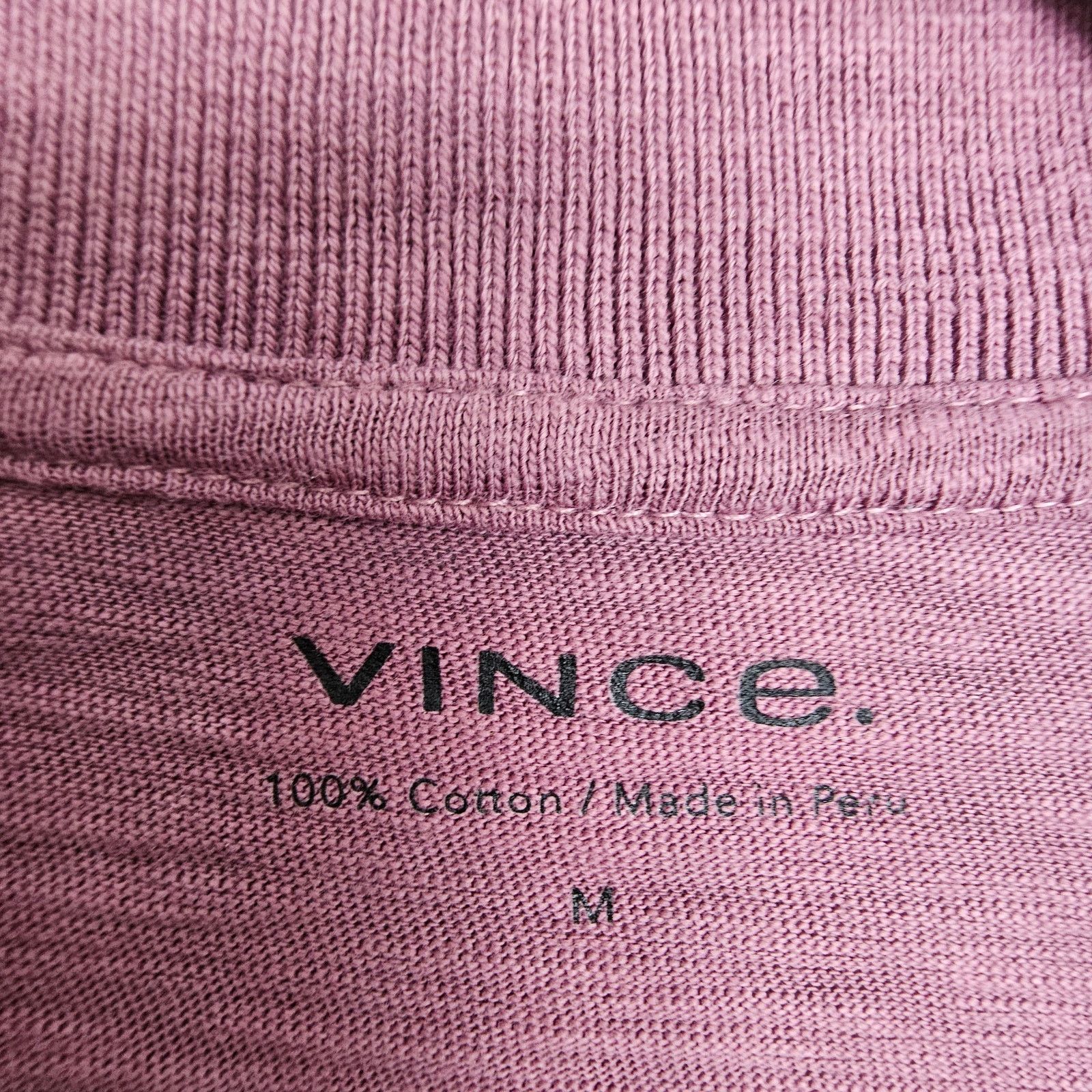 Vince Vince Mens Polo Shirt Size M Classic Preppy Designer Minimal Size US M / EU 48-50 / 2 - 6 Thumbnail