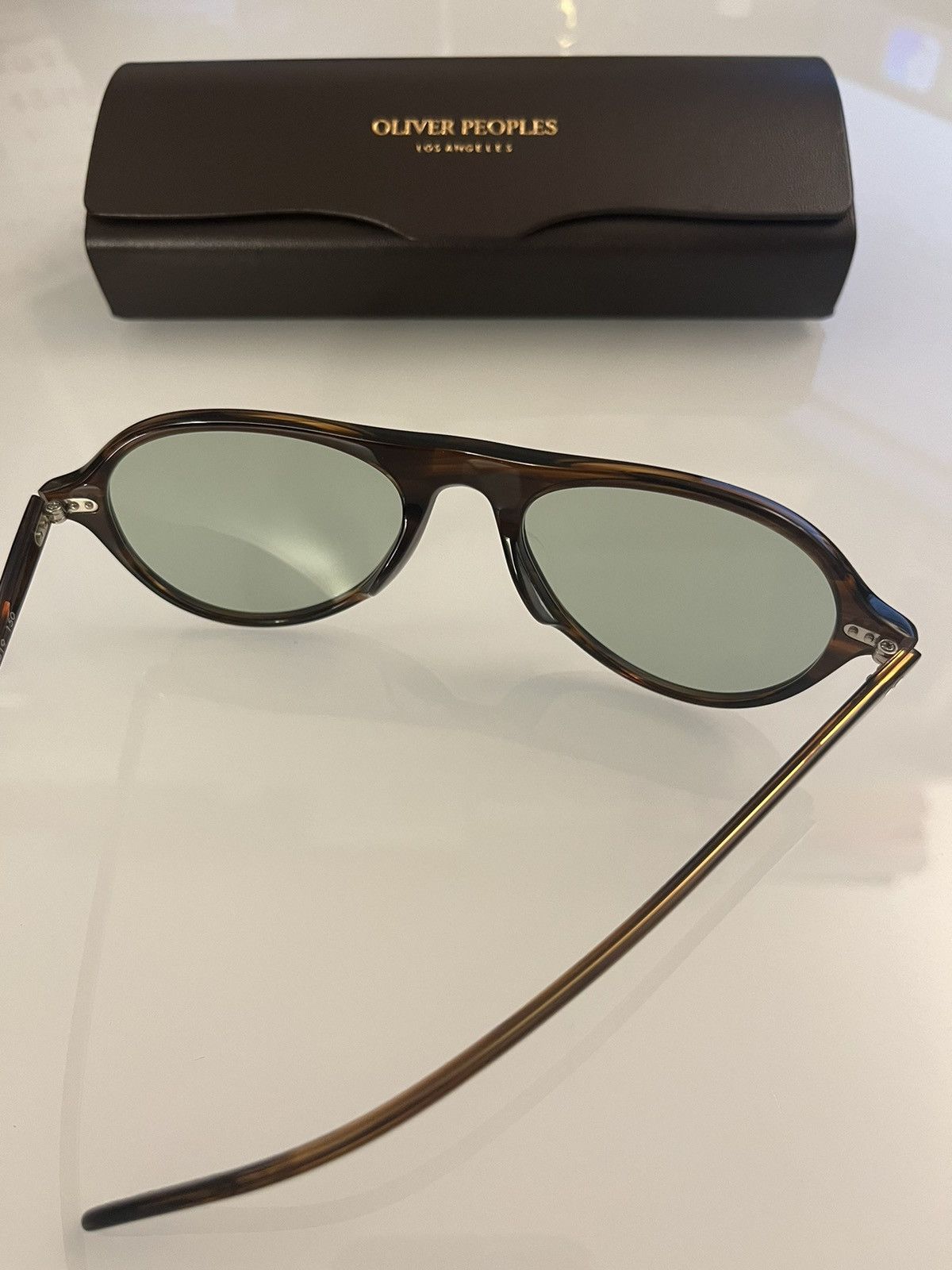 Oliver Peoples OLIVER PEOPLES Emet 50mm Navigator Optical Frames Size ONE SIZE - 16 Thumbnail