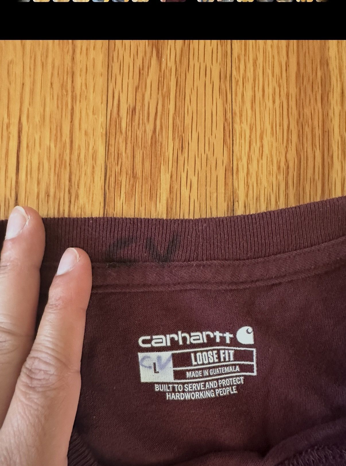 Carhartt Vintage Carhartt Pocket T Shirt Size US L / EU 52-54 / 3 - 2 Thumbnail