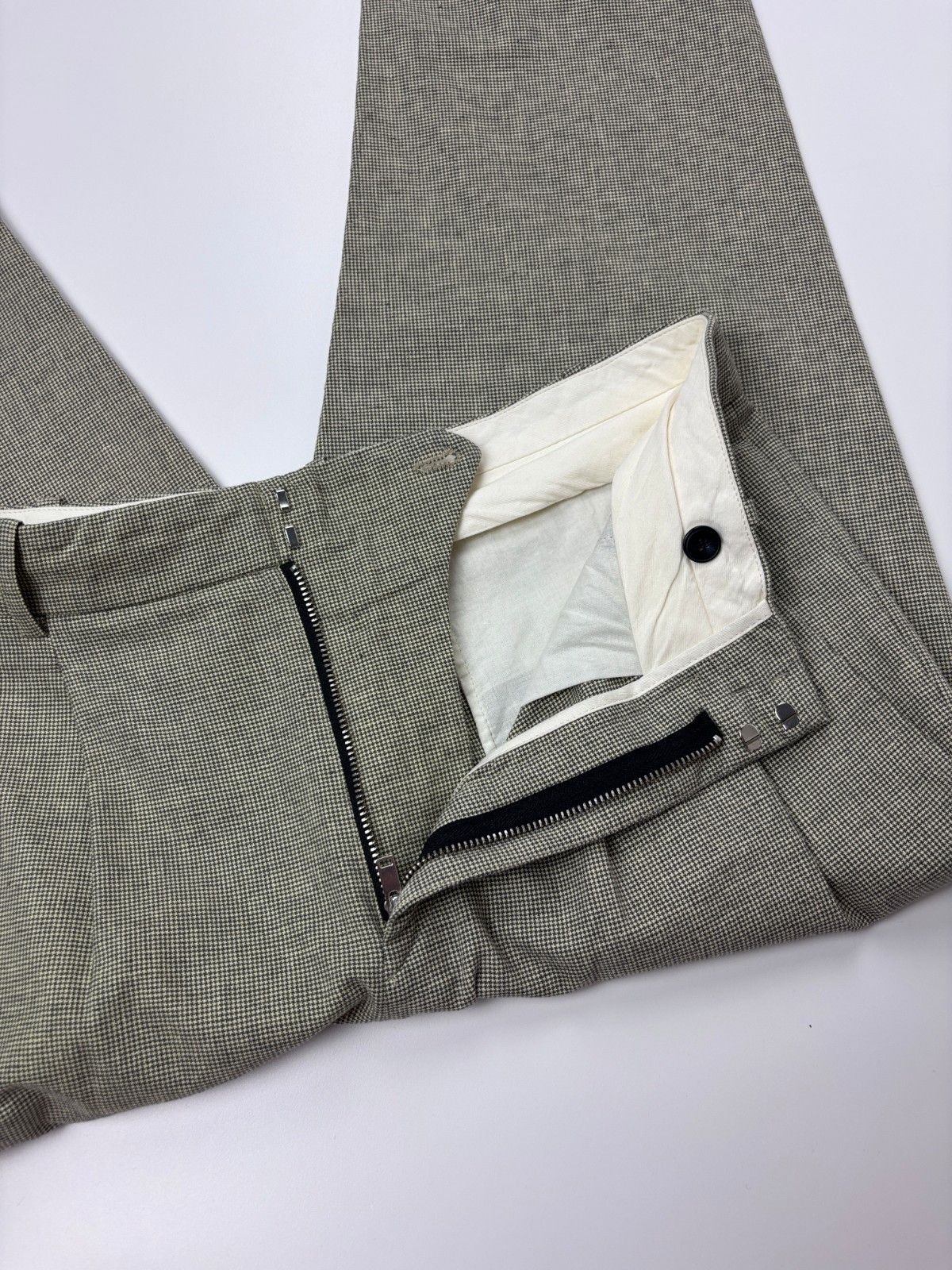 Isabel Marant Etoile Isabel Marant Etoile Houndstooth Pants Cotton Linen 36 Size 26" / US 2 / IT 38 - 8 Thumbnail