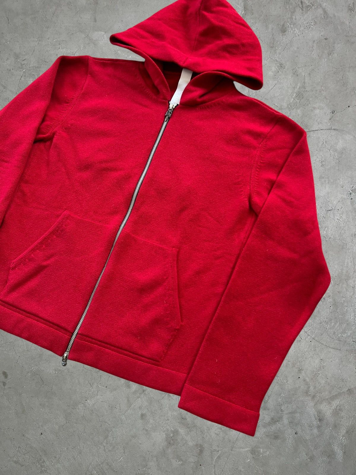 Chrome Hearts Chrome Hearts Cashmere Triple Patch Zip-up Hoodie Size US S / EU 44-46 / 1 - 3 Thumbnail