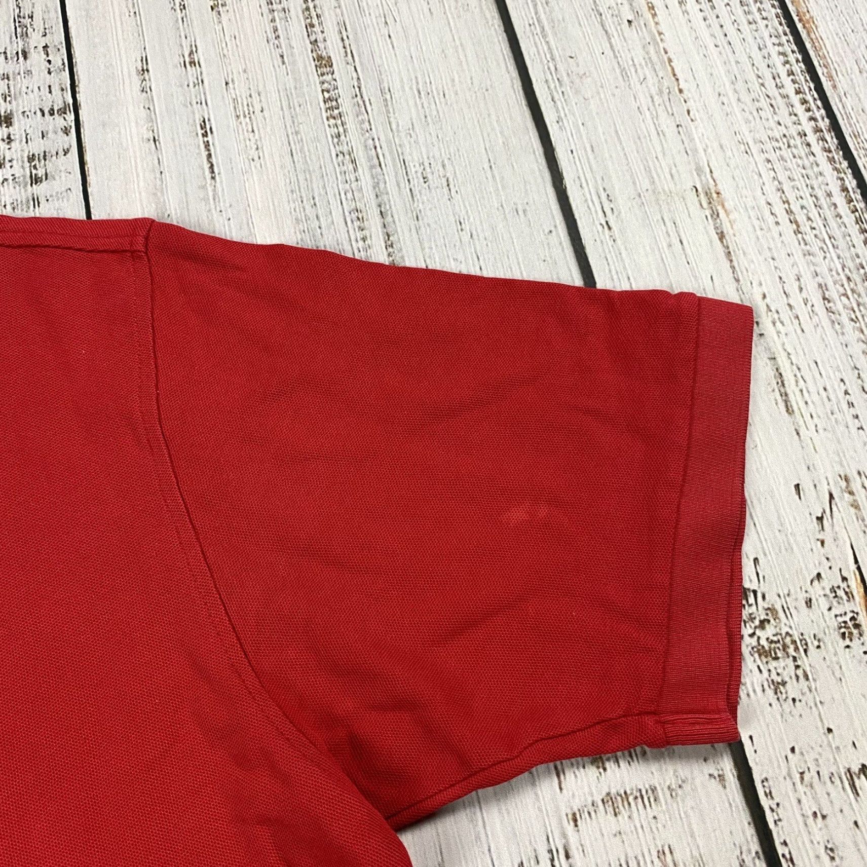 Fila VINTAGE FILA 90s RED POLO SHIRT MENS 2XL COLLARED LOGO HIP HOP Size US XXL / EU 58 / 5 - 3 Thumbnail