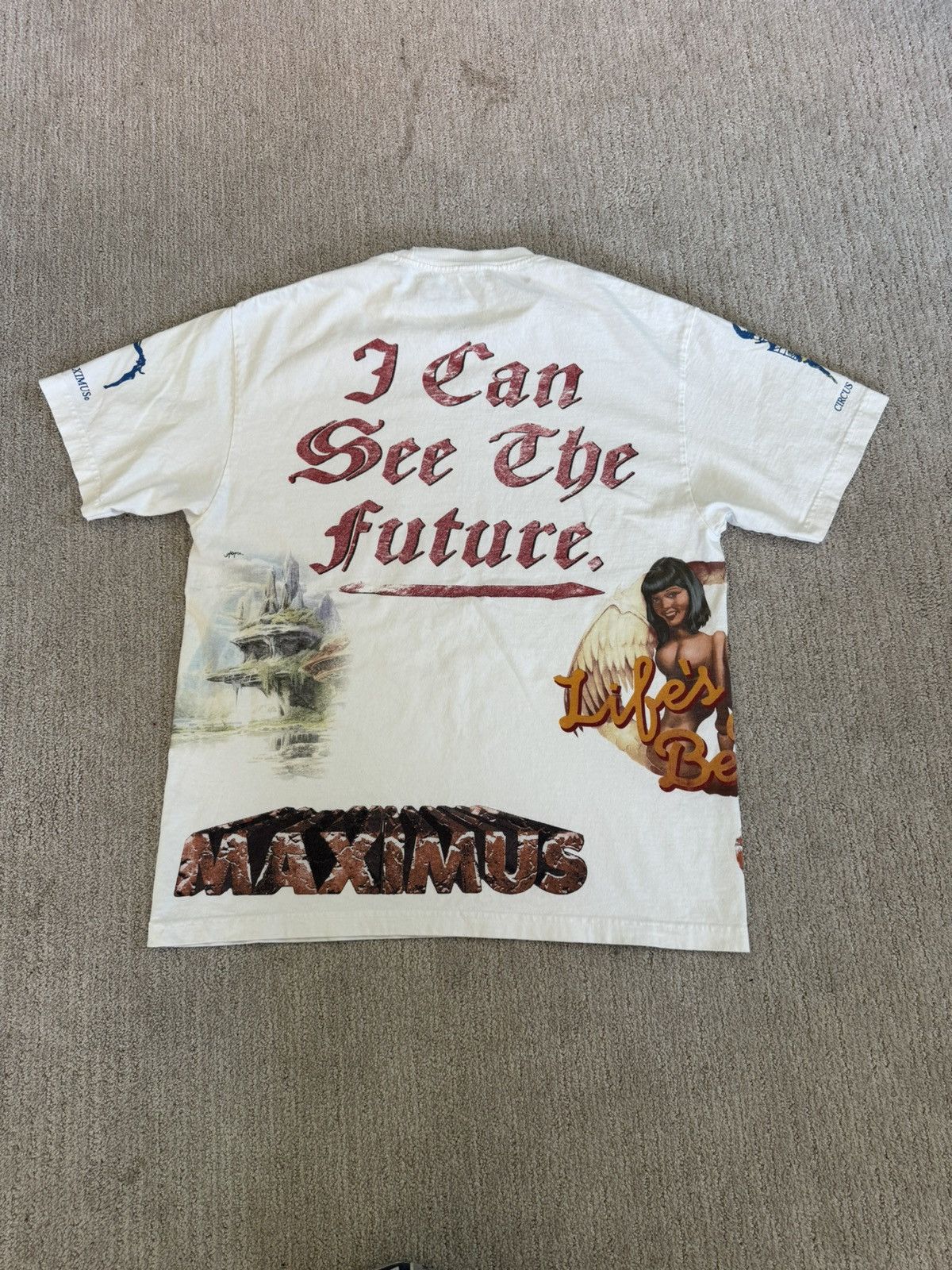 Travis Scott travis scott utopia cactus jack brand new concert shirt Size US L / EU 52-54 / 3 - 2 Thumbnail