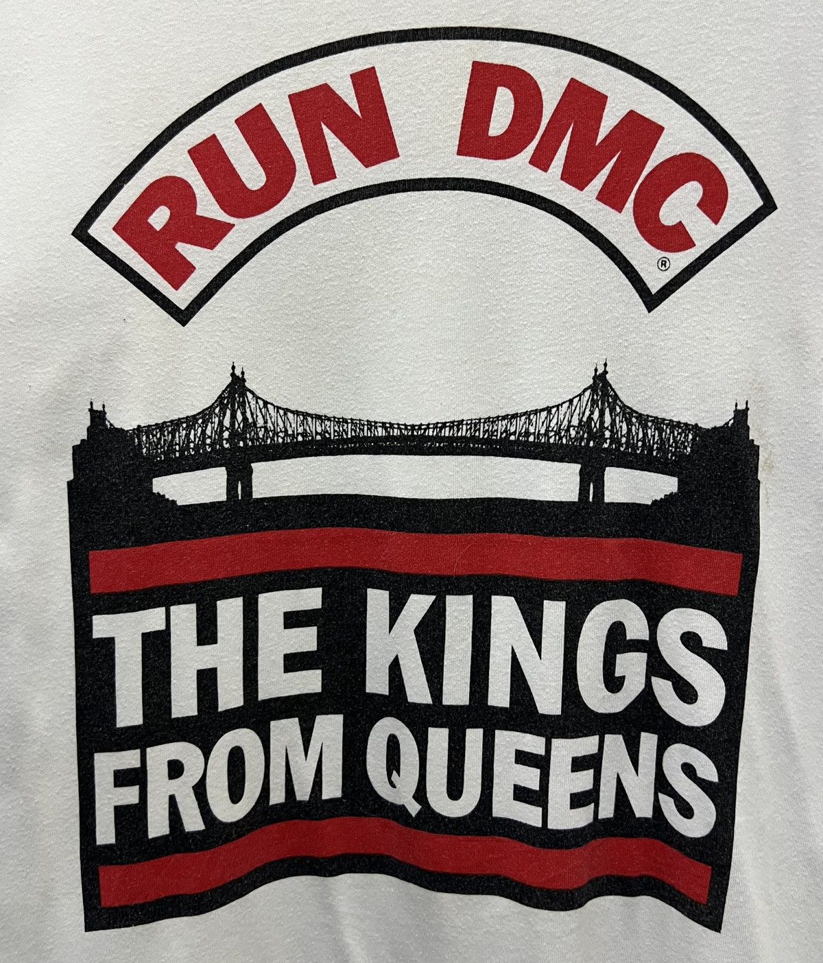 Band Tees × RUN DMC HIP HOP GROUP RUN DMC THE KINGS FROM QUEENS SHIRT Size US L / EU 52-54 / 3 - 3 Thumbnail
