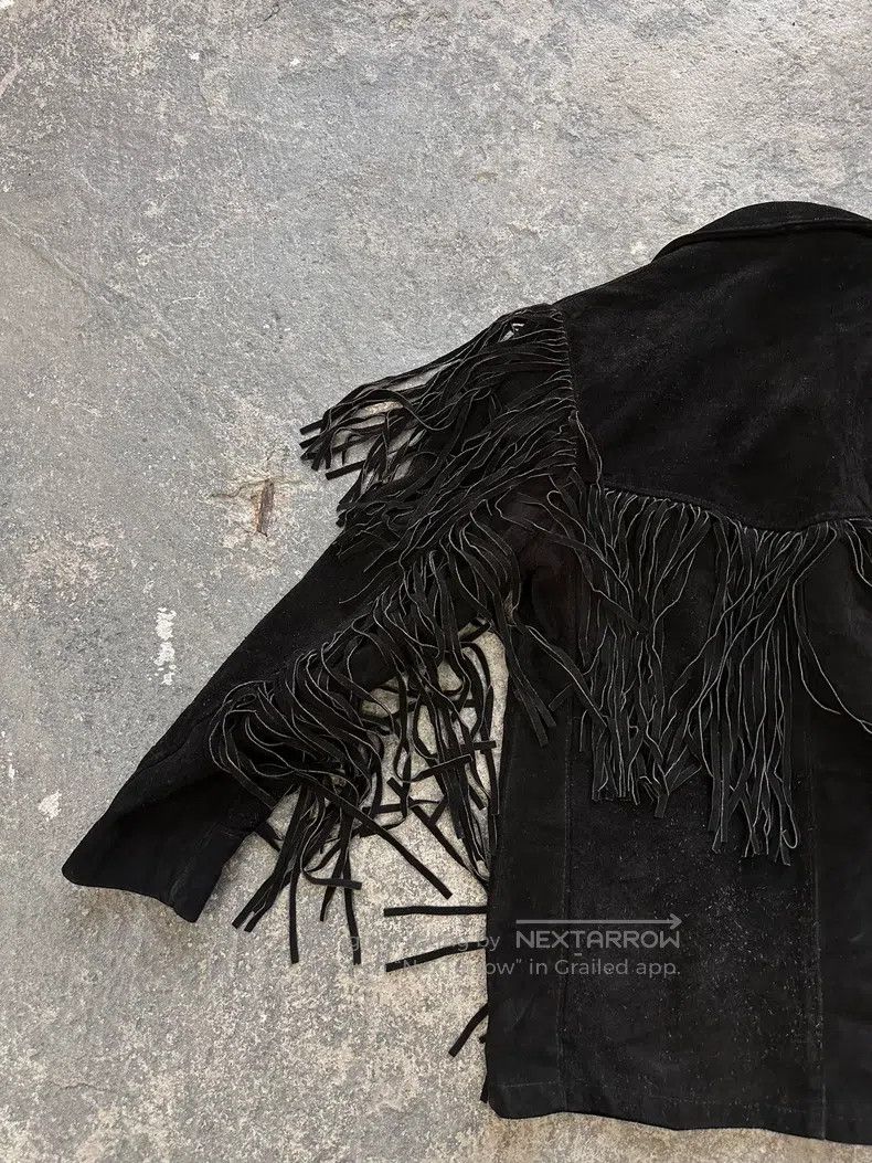 Schott Schott Western style suede cowhide jacket Size US S / EU 44-46 / 1 - 6 Thumbnail
