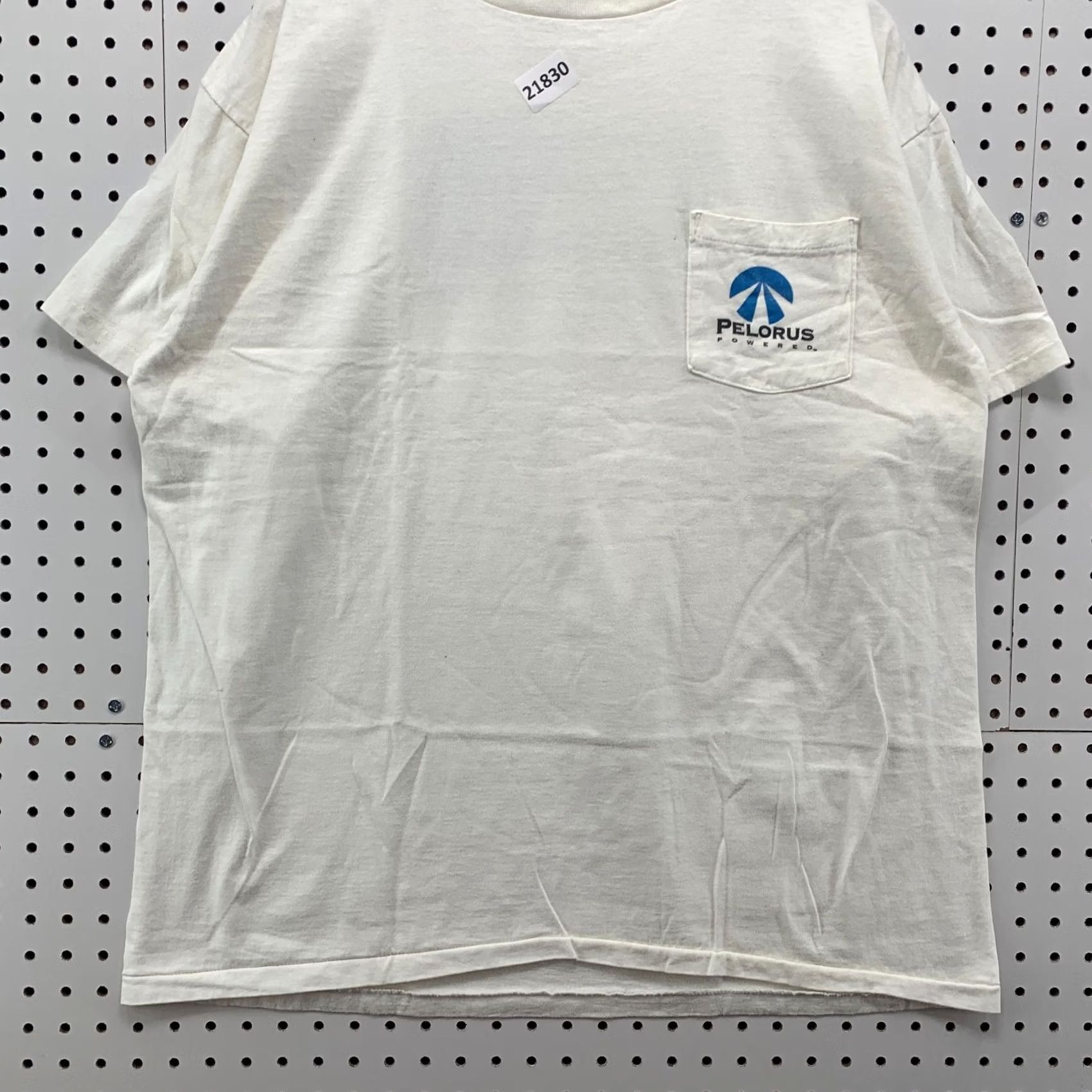 Vintage VINTAGE Computer Vison Pelorus Pocket Shirt XL White Single Stitch Mens 24x29.5 Size US XL / EU 56 / 4 - 7 Thumbnail