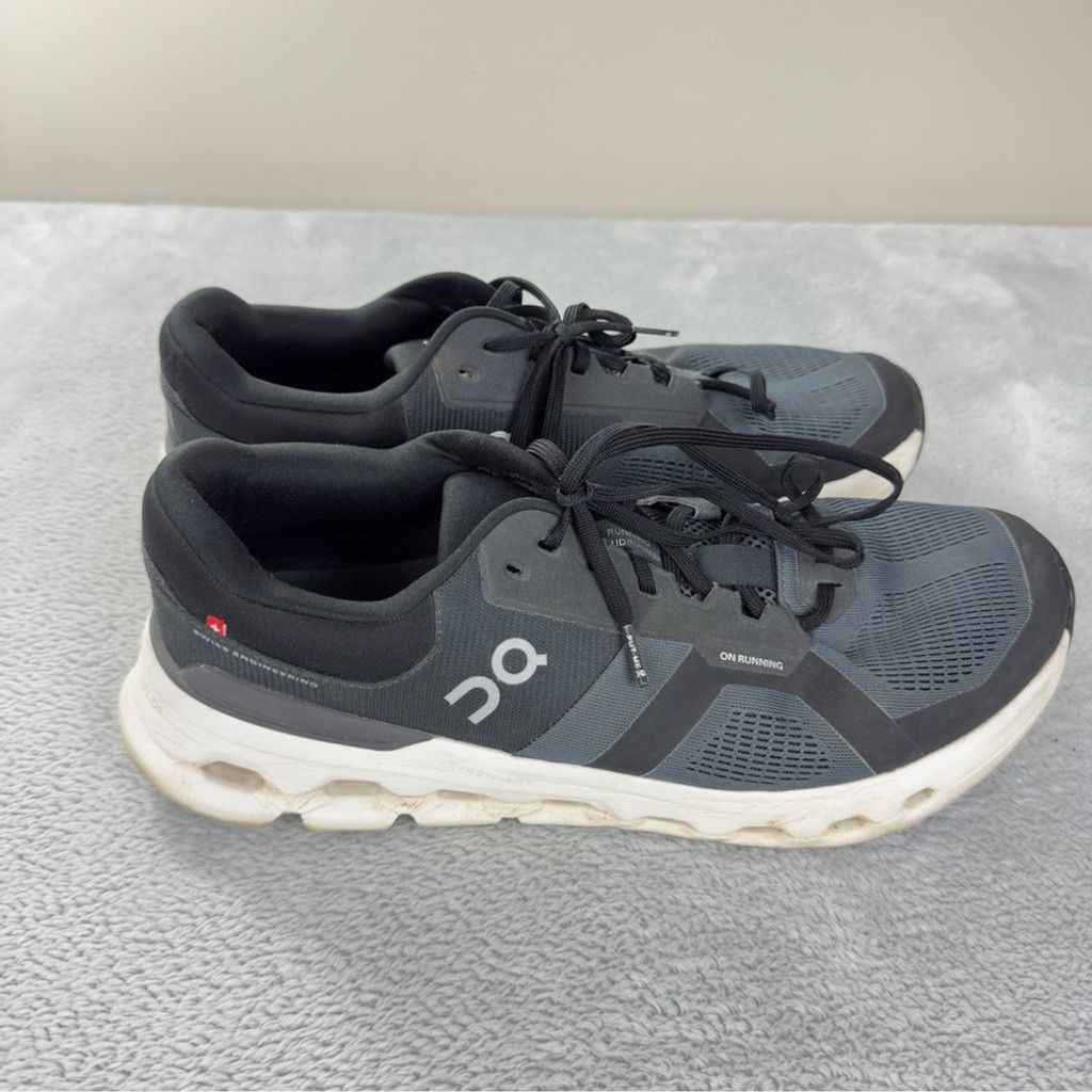 On On Cloudrunner 2 Men's Size 13 US/12.5 UK/48 EU Eclipse/Blac Size US 13 / EU 46 - 1 Thumbnail