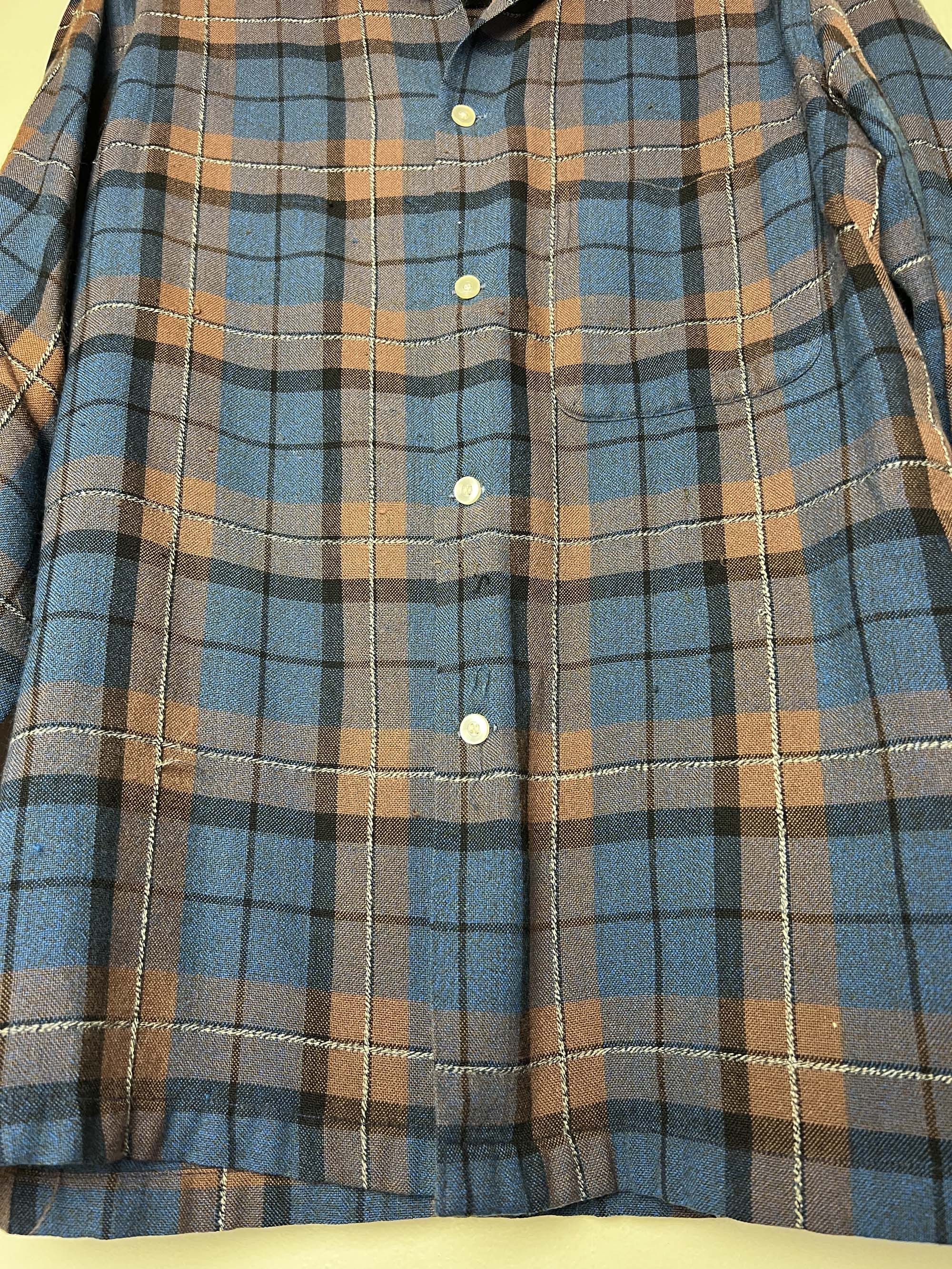Arrow Vintage 1950's-1960's Arrow Time-Saver Wash and Wear Shirt Size US M / EU 48-50 / 2 - 8 Thumbnail