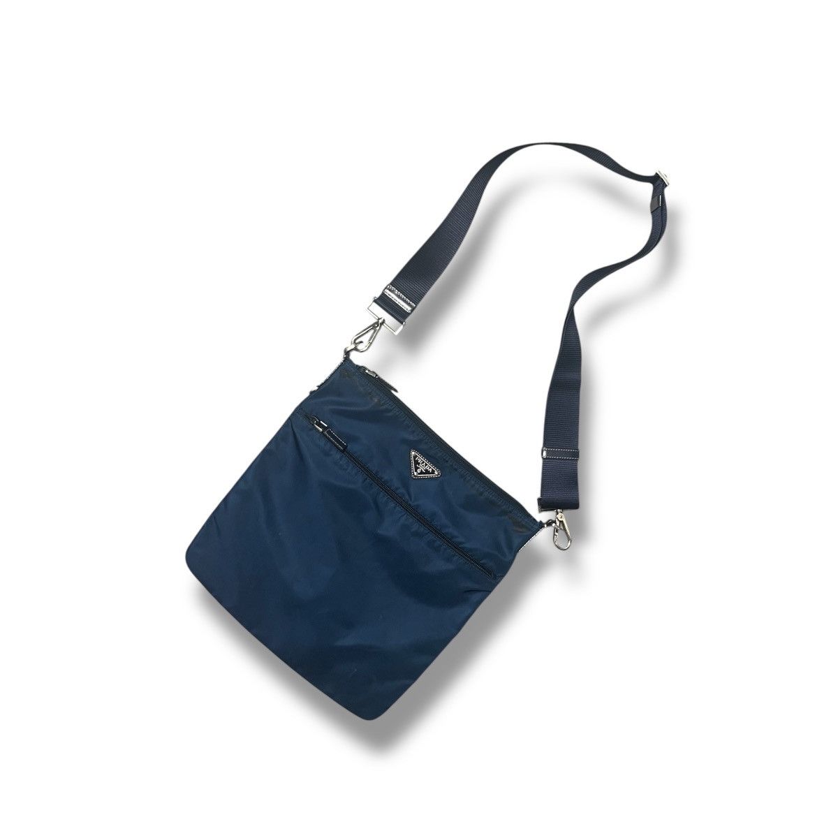 Prada Prada Nylon Messenger Bag - Shoulder Bag Size ONE SIZE - 1 Thumbnail