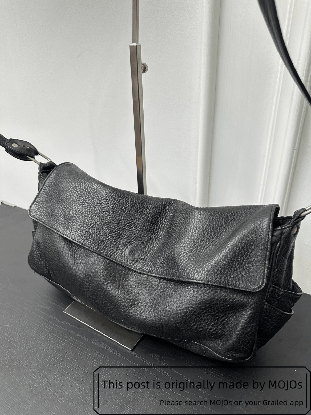 Yohji Yamamoto Yohji Yamamoto Leather Bucker Bag mojos174112121 Size ONE SIZE - 3 Thumbnail