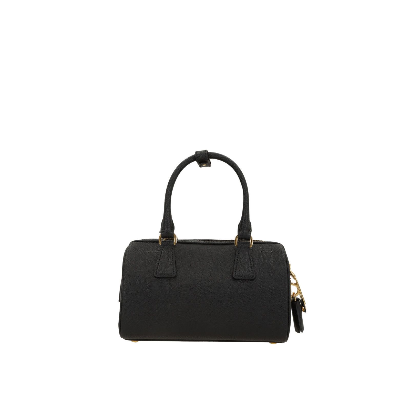 Prada PRADA Bowling Small Black Top Handle Bag New & Authentic Size ONE SIZE - 3 Thumbnail