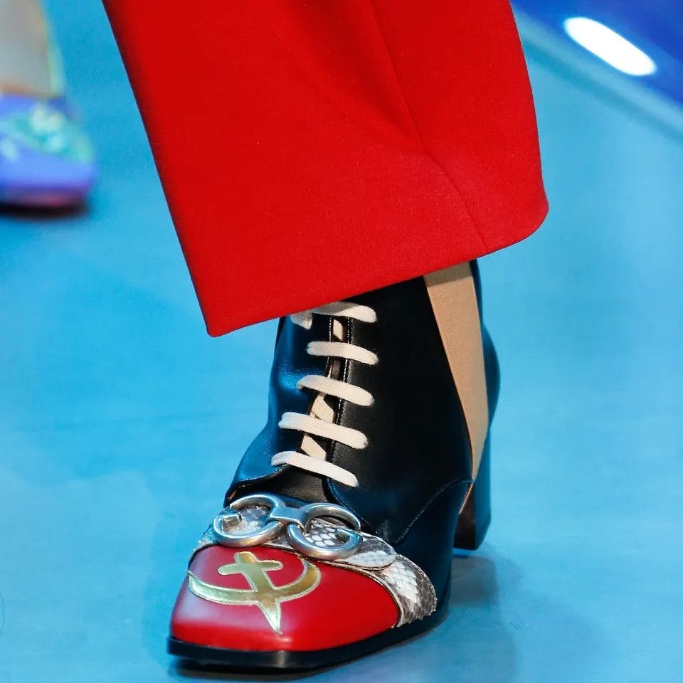 Gucci Gucci FW17 Pierced Moon USSR Communist Boots Size US 9 / EU 42 - 11 Thumbnail