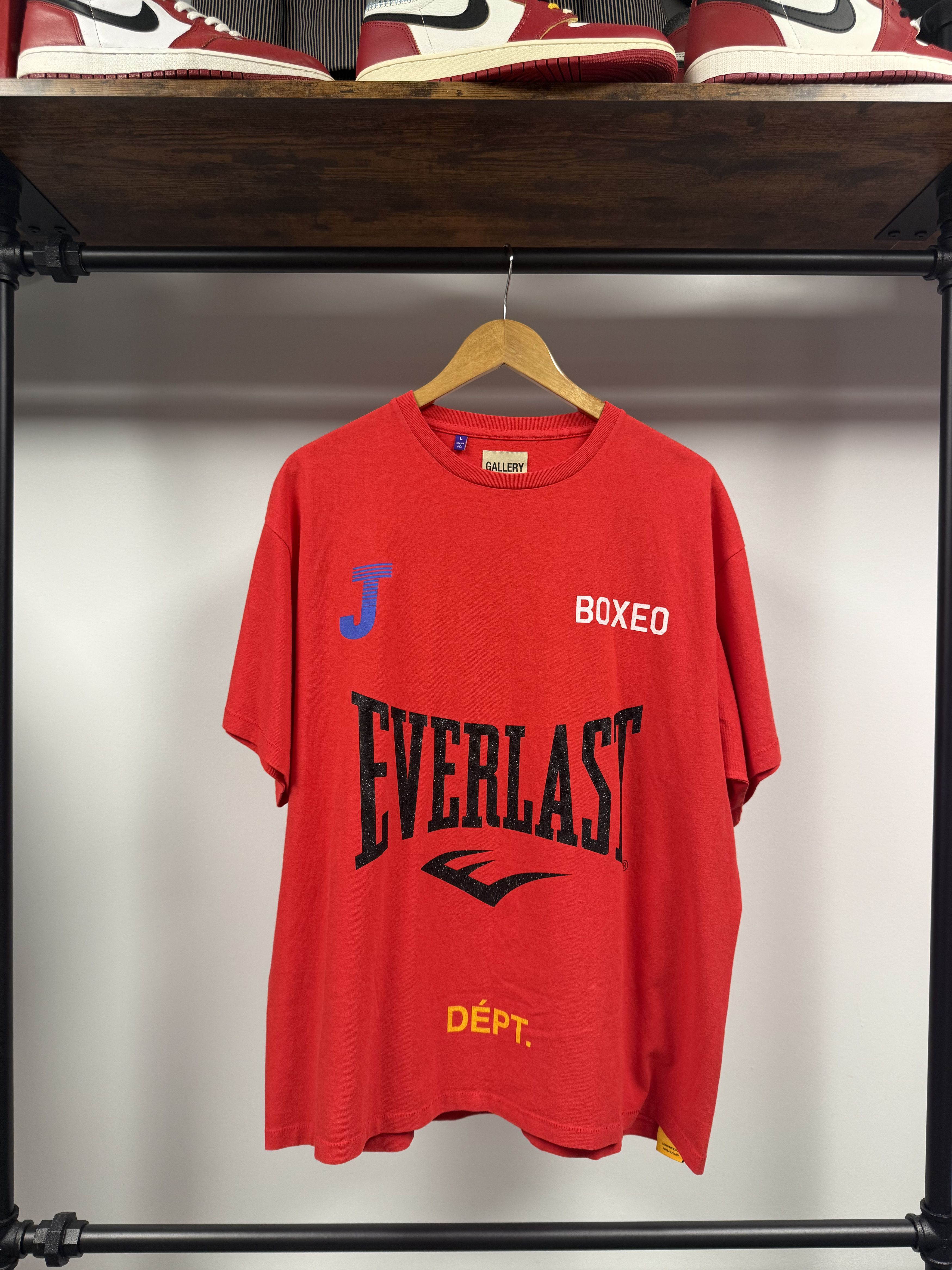 Gallery Dept. Gallery Dept. x Everlast J Tee - L Size US L / EU 52-54 / 3 - 1 Thumbnail