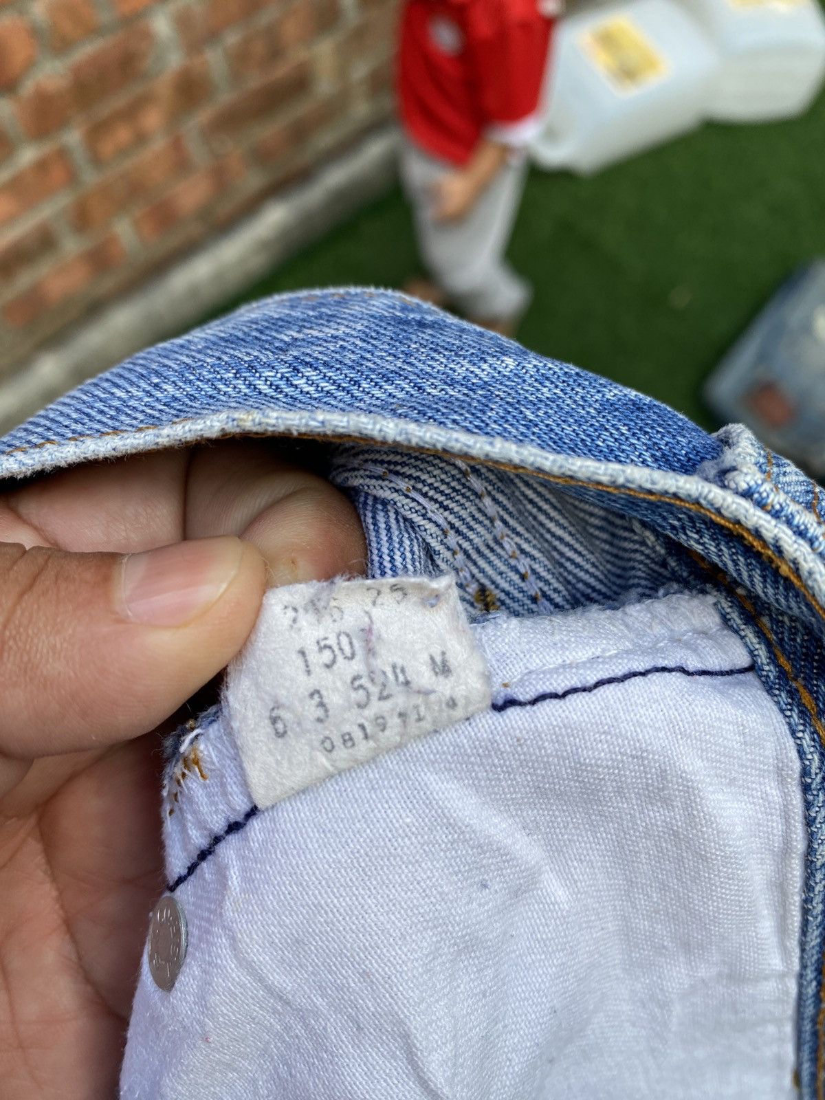 Levi's Vintage Clothing W30x35 Vintage levi's 501 redline 80s made in USA Size US 30 / EU 46 - 9 Thumbnail