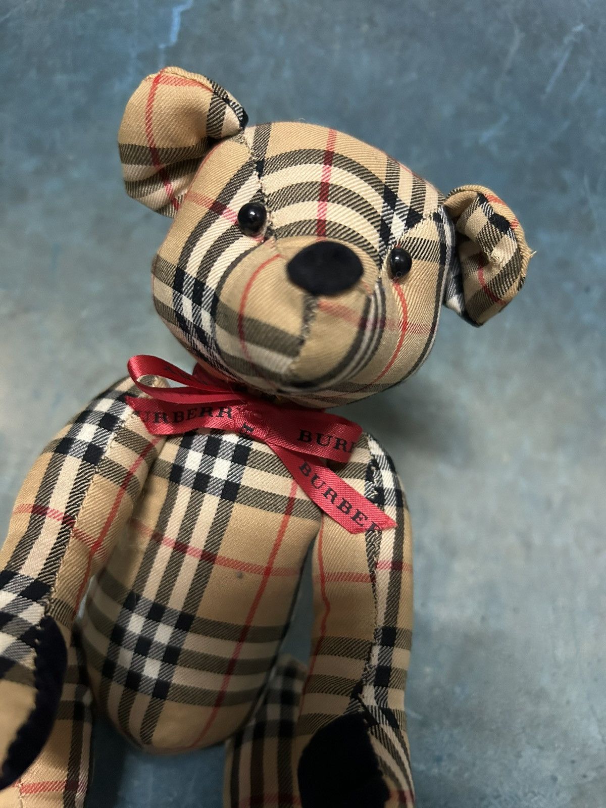 Burberry Y2K London Thomas Bear Nova Check Plush Size ONE SIZE - 11 Thumbnail