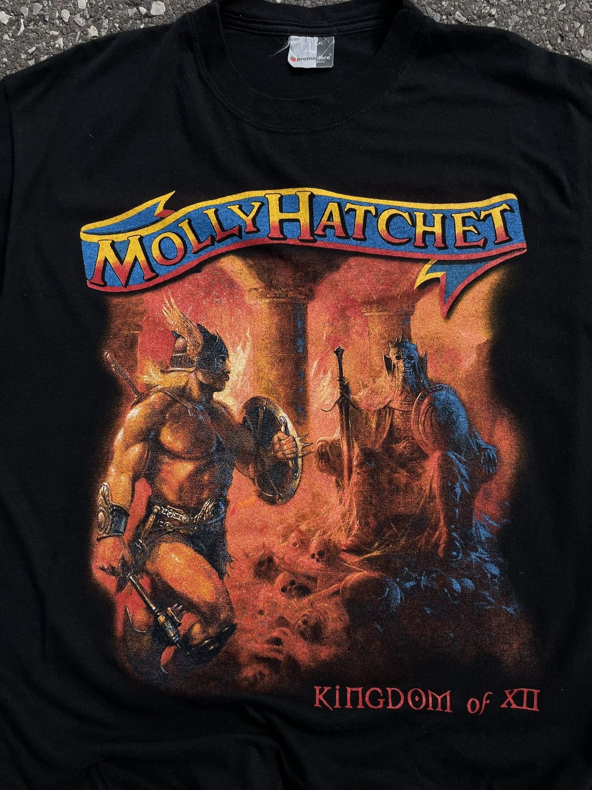 Band Tees × Vintage 2000 Vintage Molly Hatchet Metal Rock Band Tour Tee Size US XL / EU 56 / 4 - 5 Thumbnail
