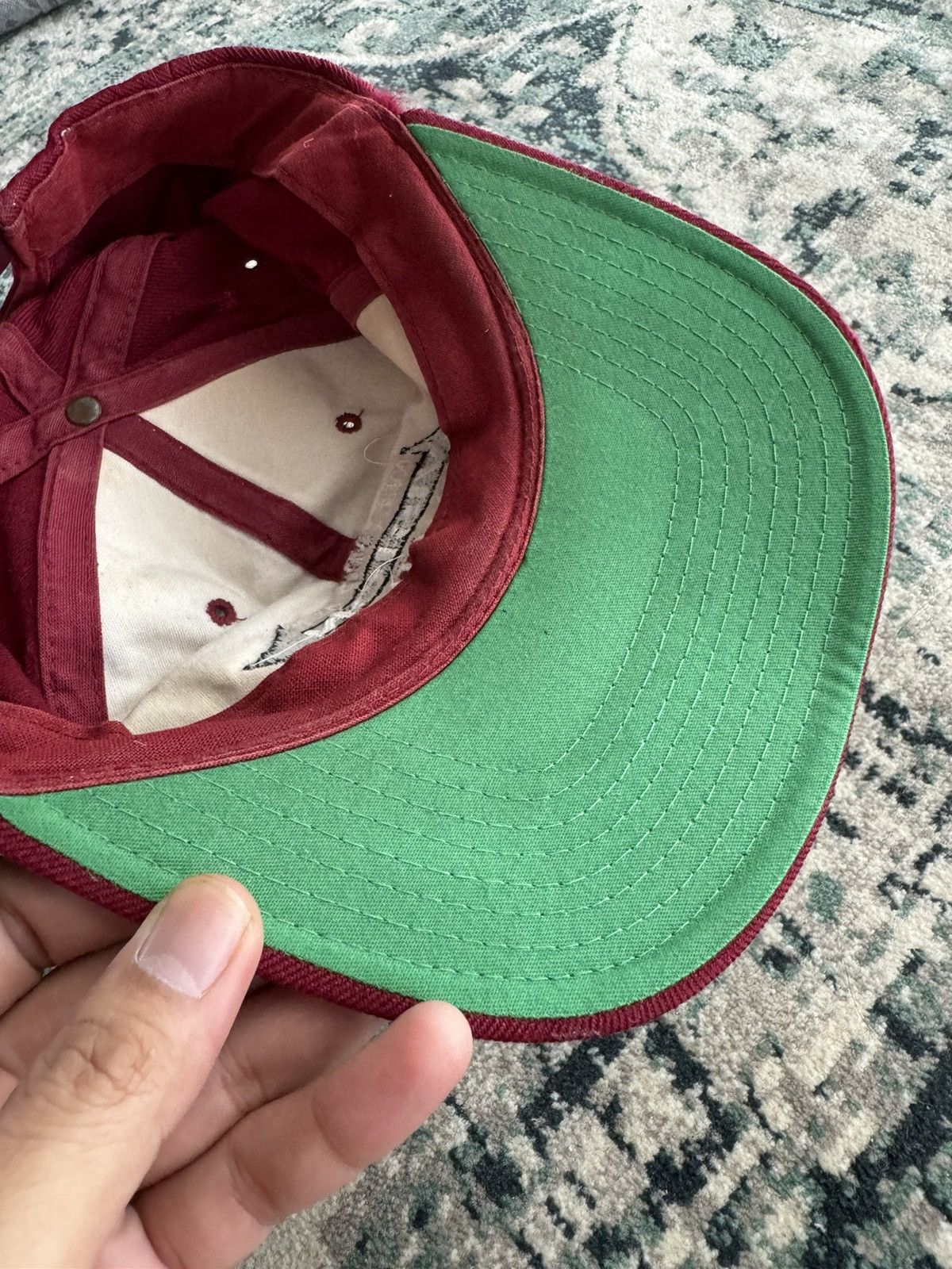 Vintage × Vision Streetwear 80s VISION STREET WEAR "ANNA NICOLE SMITH" CAP Size ONE SIZE - 10 Thumbnail