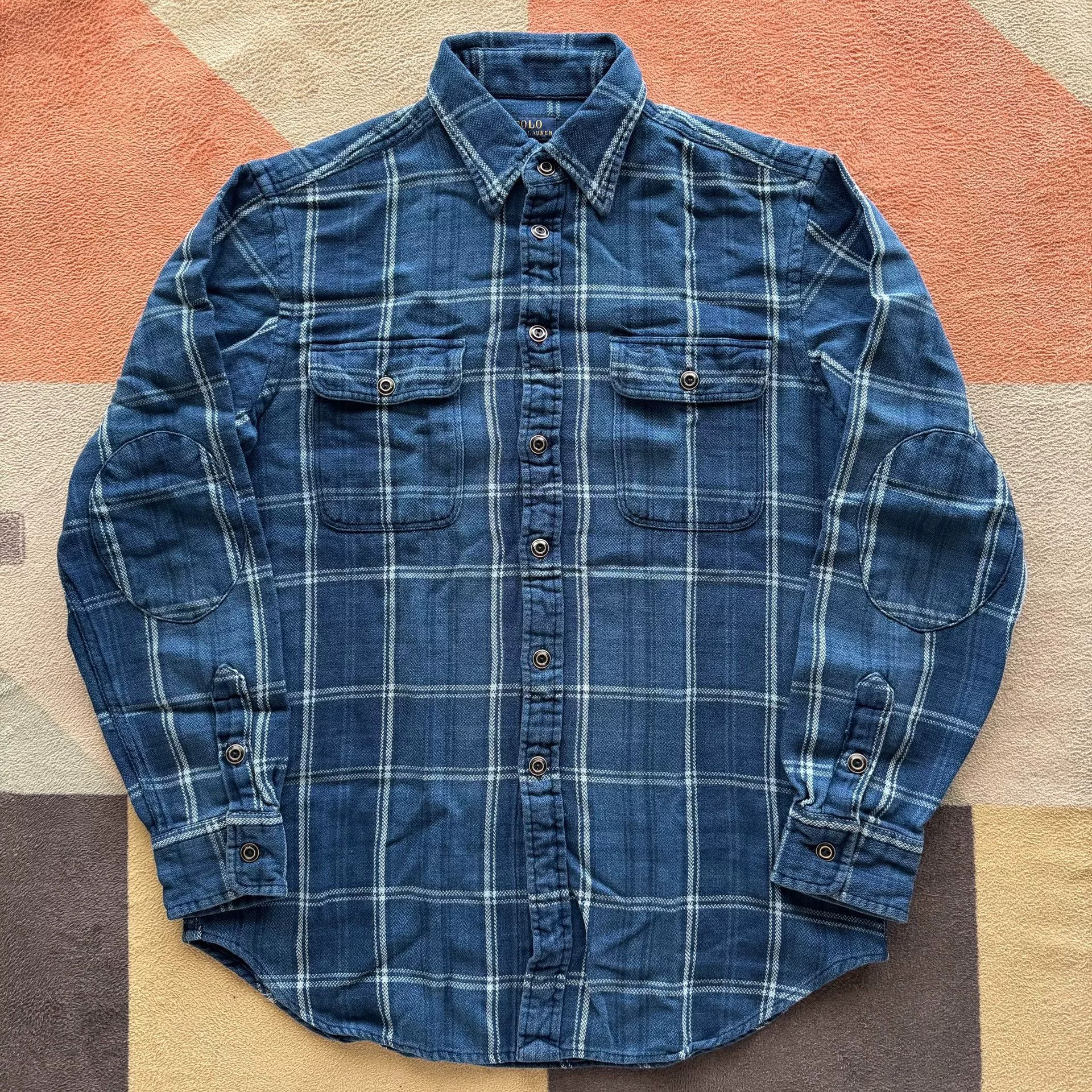 Polo Ralph Lauren Ralph Lauren Blue Plaid Shirt Size US M / EU 48-50 / 2 - 1 Thumbnail