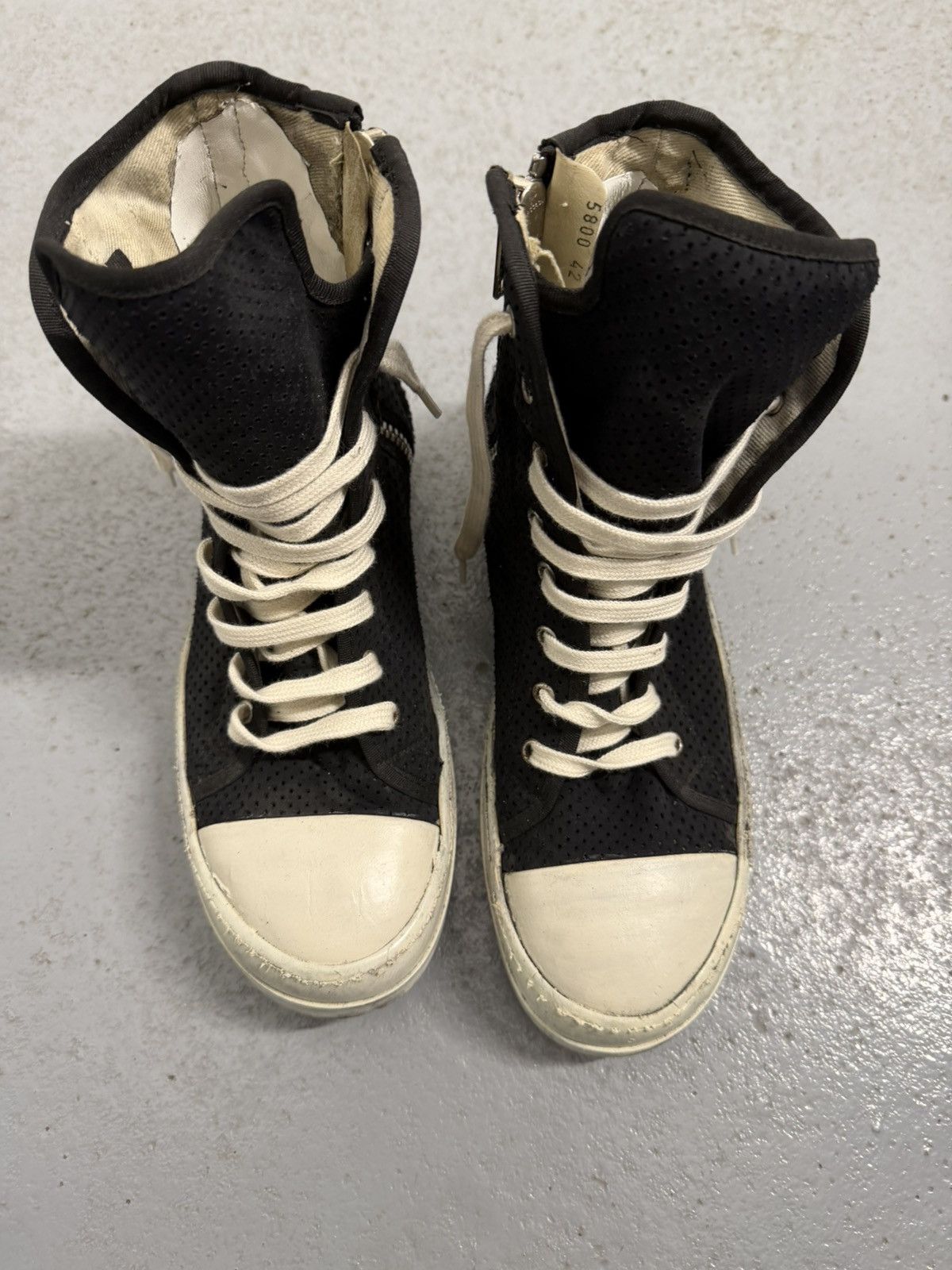 Rick Owens Drkshdw Rick Owens Drkshdw Ramones Size US 9 / EU 42 - 4 Thumbnail