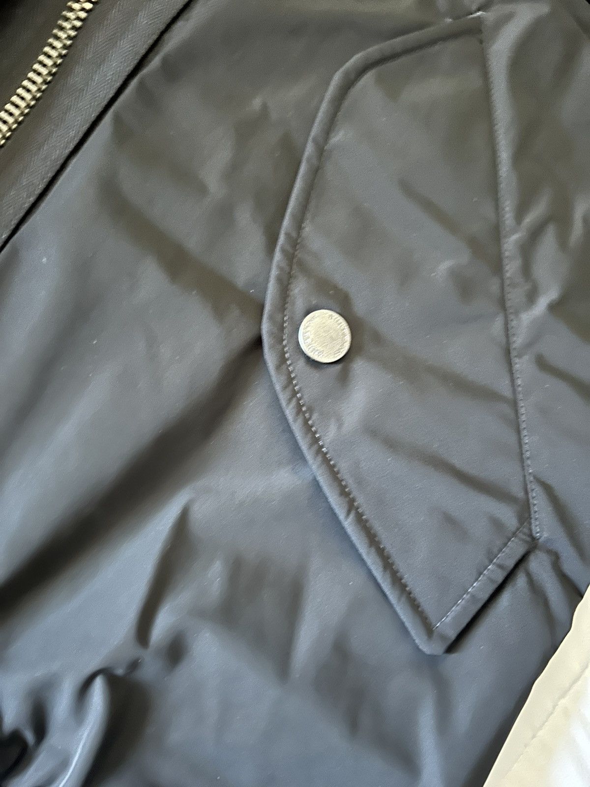 Burberry Burberry Black Nylon Bomber Jacket Size US M / EU 48-50 / 2 - 5 Thumbnail