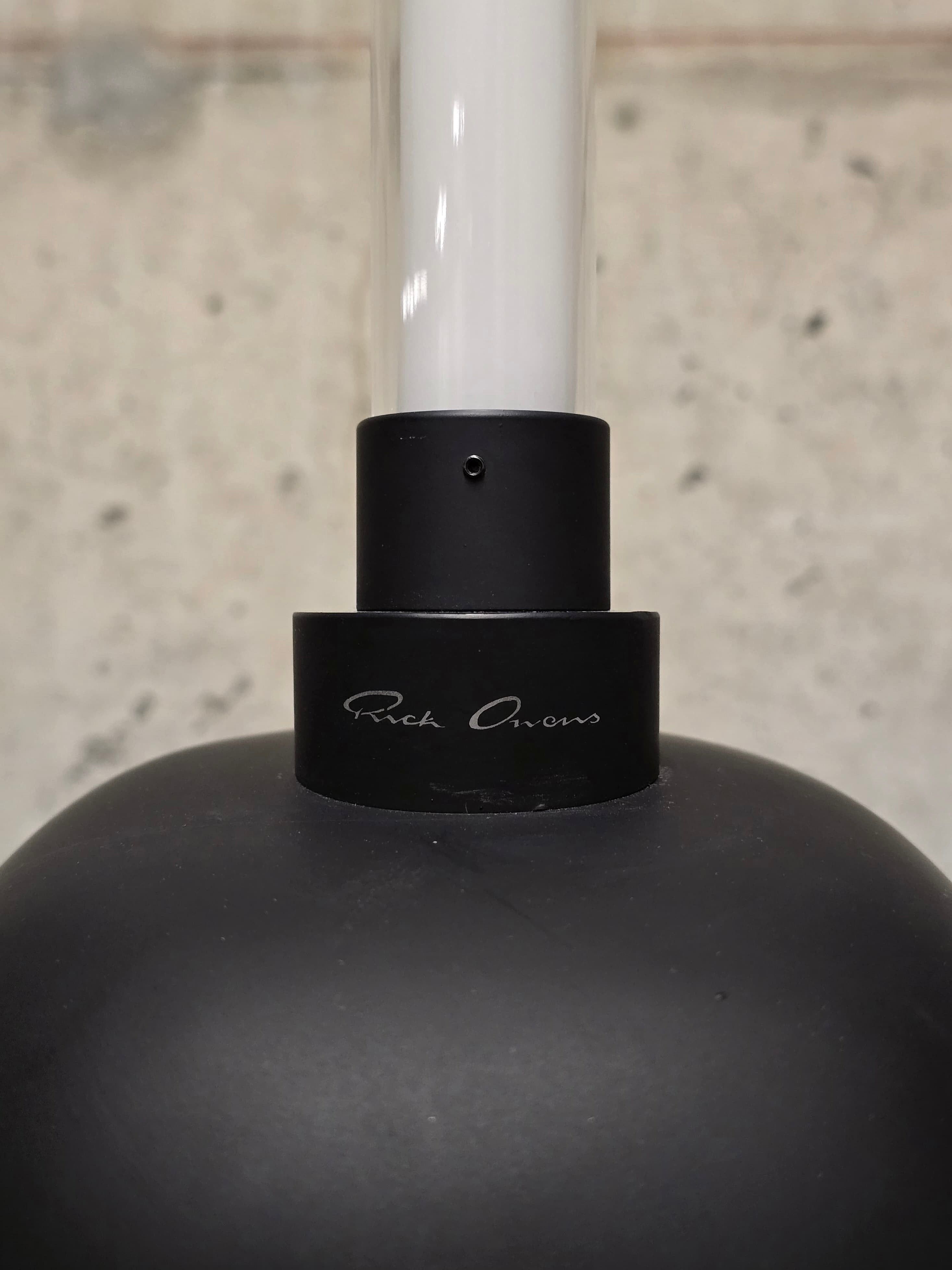 Rick Owens Rick Owens AW22 "STROBE" Black 'HEDJET' Lamp Helmet Size ONE SIZE - 7 Thumbnail