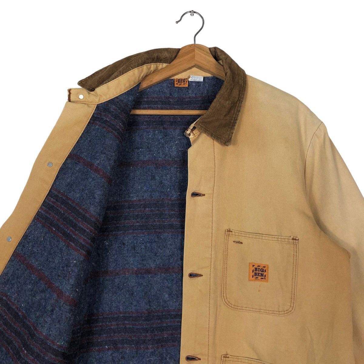 Toyo Enterprises 🔥70’s Vintage Chore Jacket Big Ben USA Blanket Lining Size US M / EU 48-50 / 2 - 10 Thumbnail