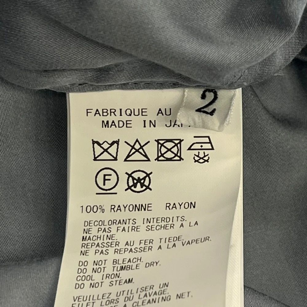 Yohji Yamamoto REGULATION Yohji Yamamoto UNBALANCE DRAPED BLOUSE Size US M / EU 48-50 / 2 - 6 Thumbnail