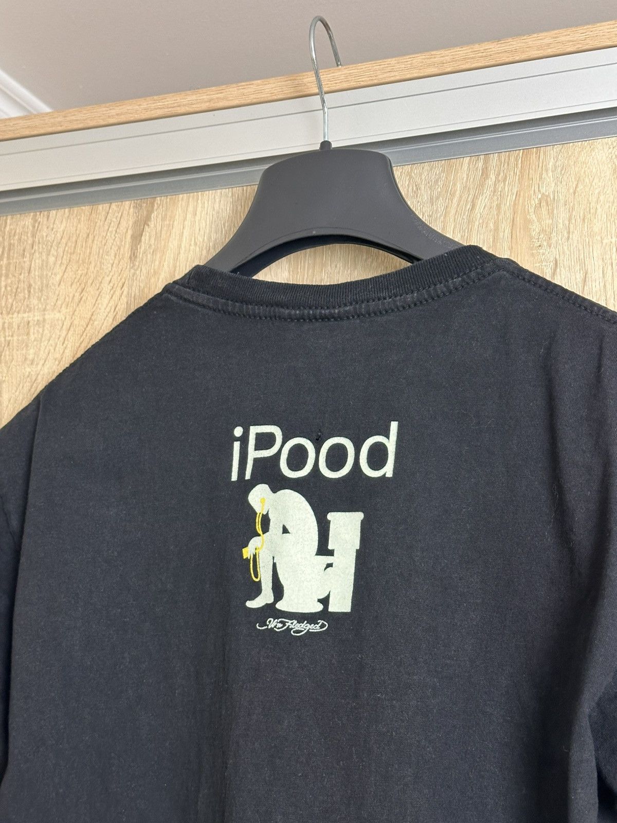 Apple 🔥 Vintage Apple Y2K ADULT iPood Funny Logo Tee Steve Jobs Size US L / EU 52-54 / 3 - 7 Thumbnail