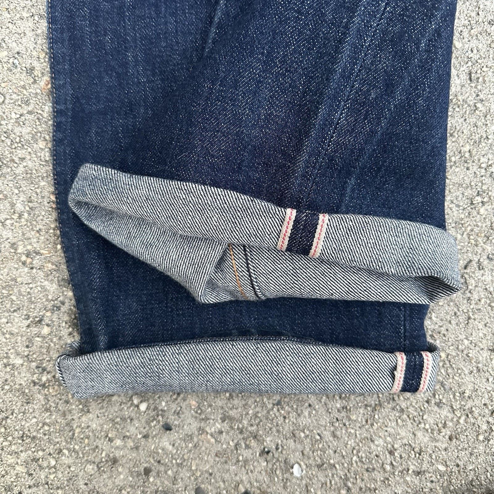 A.P.C. APC Dark Wash Raw Selvedge Denim Jeans Size 31 Actual 34x30 Size US 31 - 7 Thumbnail