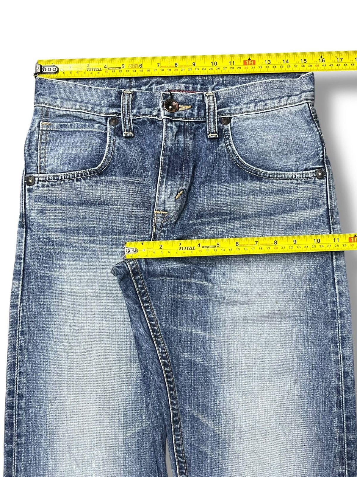 Edwin Vintage Edwin 404 Exclusive Japan - Faded Wash Jeans Size US 31 - 17 Thumbnail