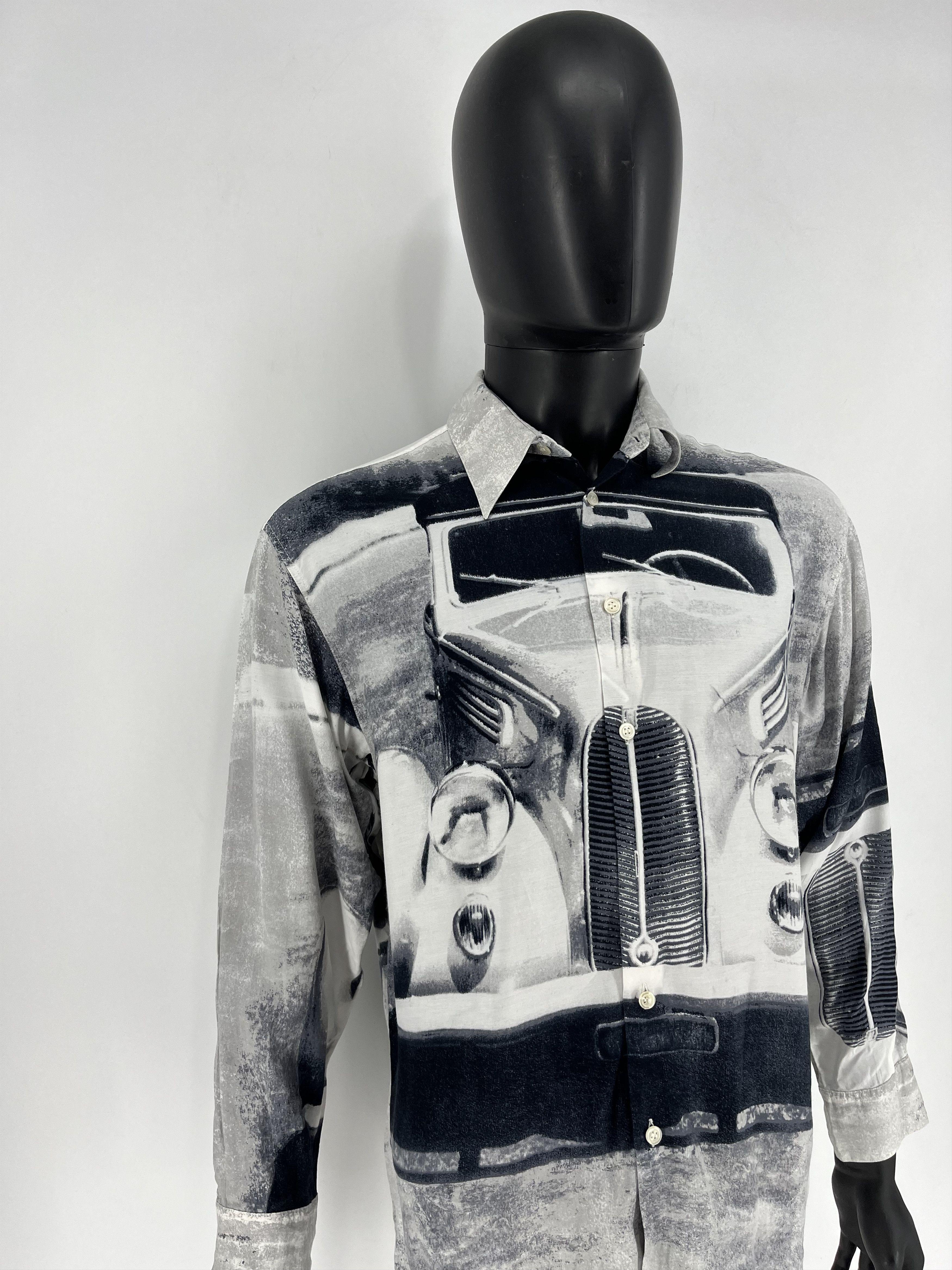 Band Tees × Vintage Vintage Art Y2K 90s Hawaiian Horse Shirt Retro Auto Travis Size US M / EU 48-50 / 2 - 4 Thumbnail
