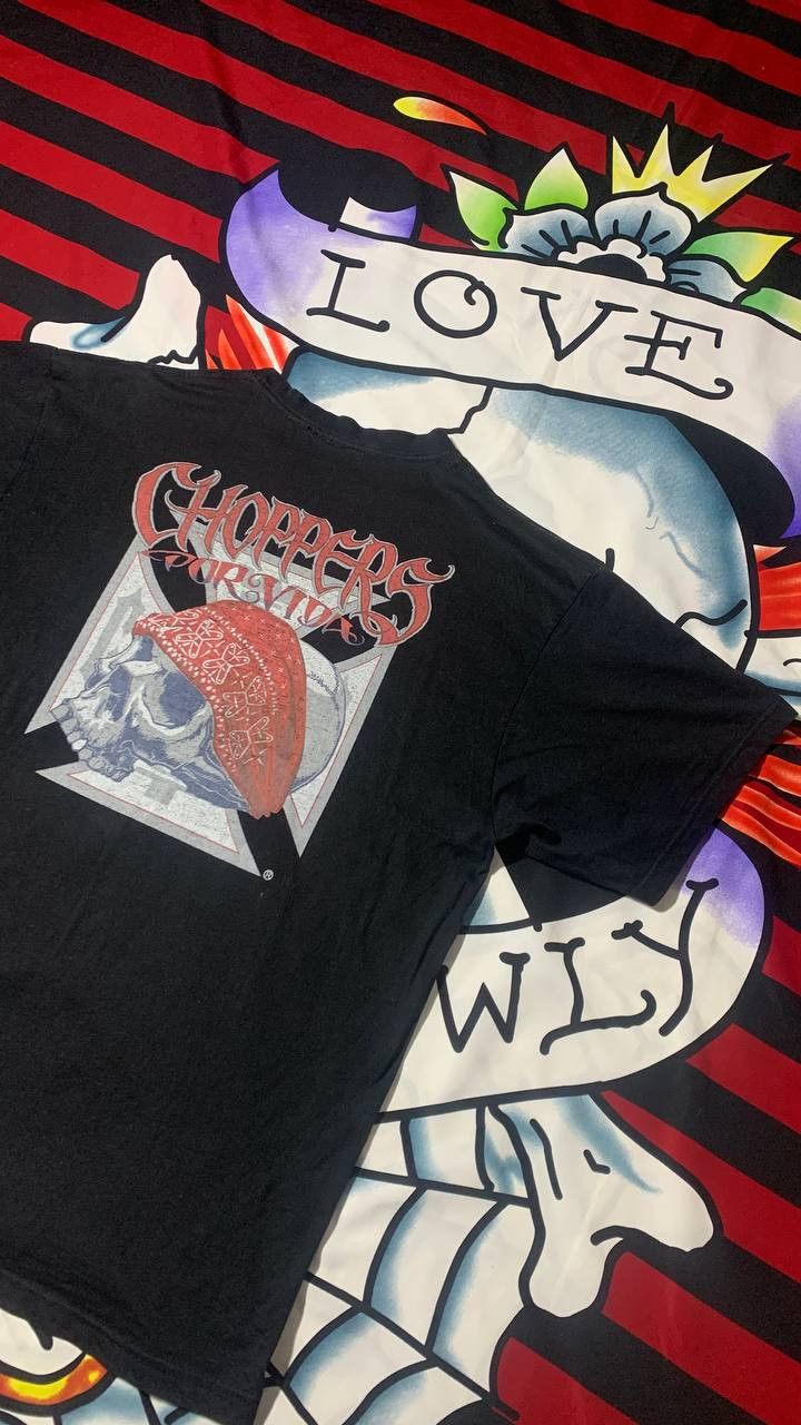 West Coast Choppers West Coast Choppers tshirt with skull vintage mens L Size US L / EU 52-54 / 3 - 3 Thumbnail
