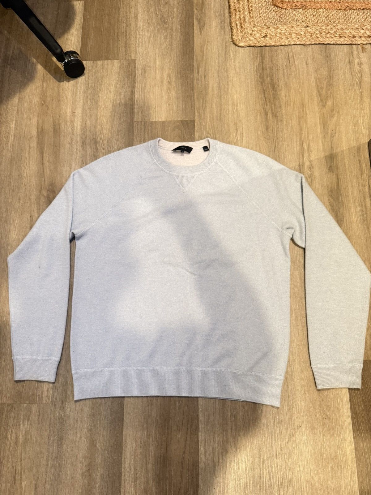 Vince Vince Light Blue Wool Sweater Size L RARE Size US L / EU 52-54 / 3 - 1 Thumbnail