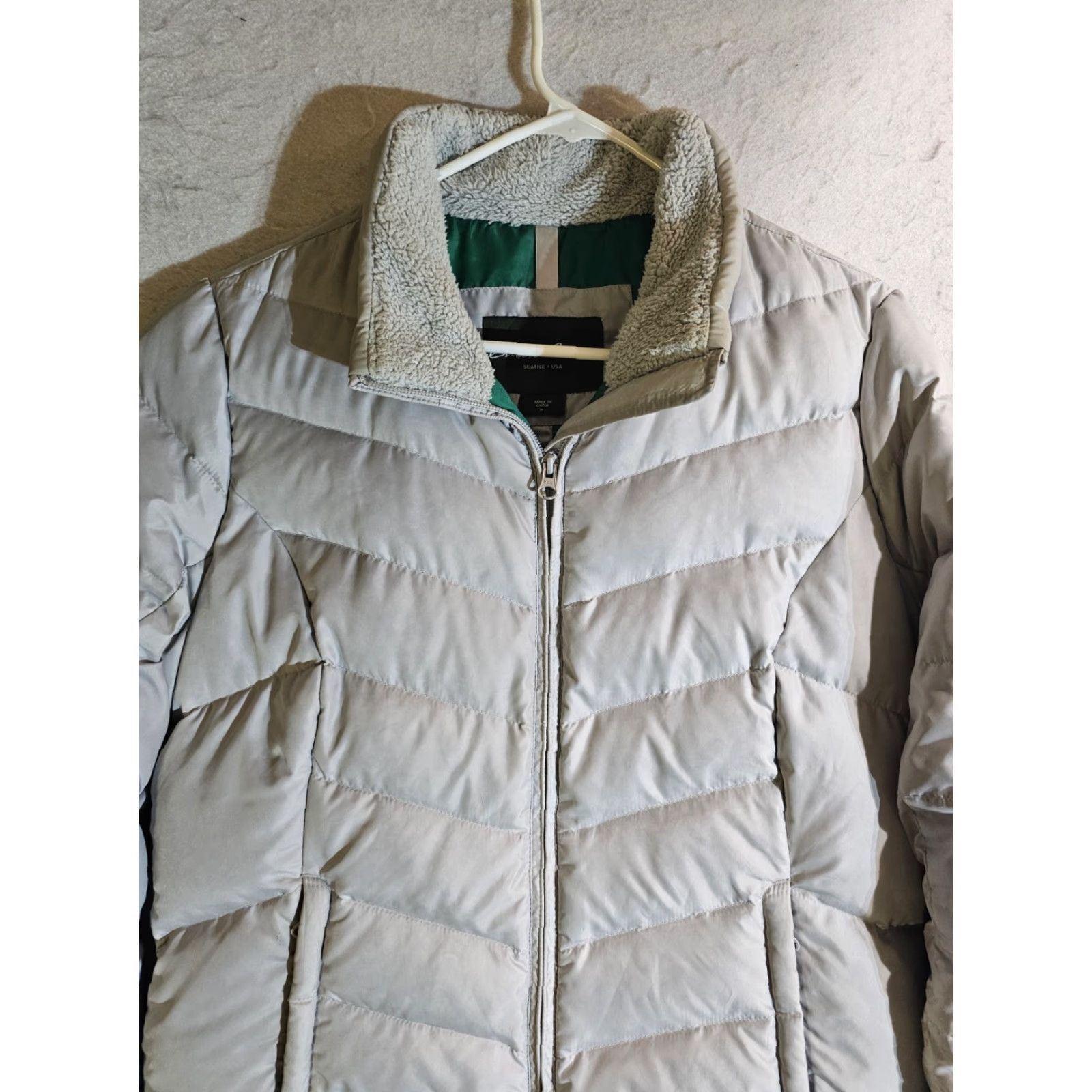 Eddie Bauer Eddie Bauer EB550 Premium Goose Down Quilted Puffer Jacket Full Zip Women's Med Jacket Size M / US 6-8 / IT 42-44 - 2 Thumbnail