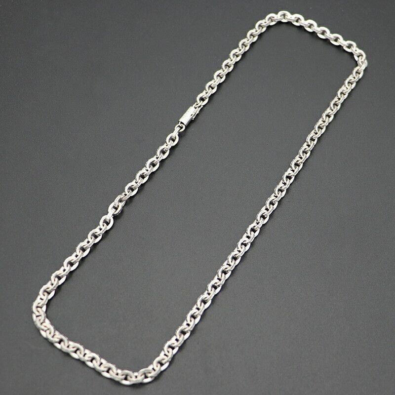 Chrome Hearts Chrome Hearts White Gold Paper Chain Necklace Size ONE SIZE - 4 Thumbnail