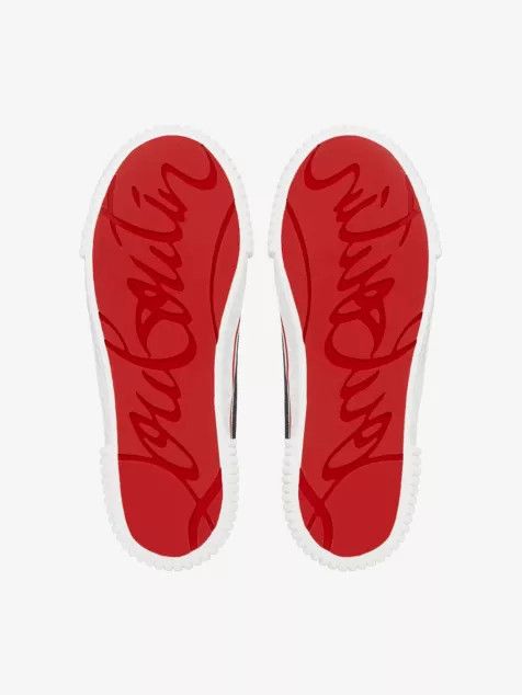 Christian Louboutin o1s1wg110225 Pedro Boat Flat Jacquard in Smoky Size US 6 / EU 39 - 5 Thumbnail