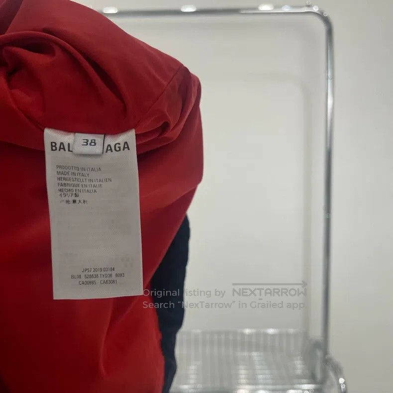 Balenciaga Balenciaga Windbreaker in red, white, and blue Size XS / US 0-2 / IT 36-38 - 5 Thumbnail