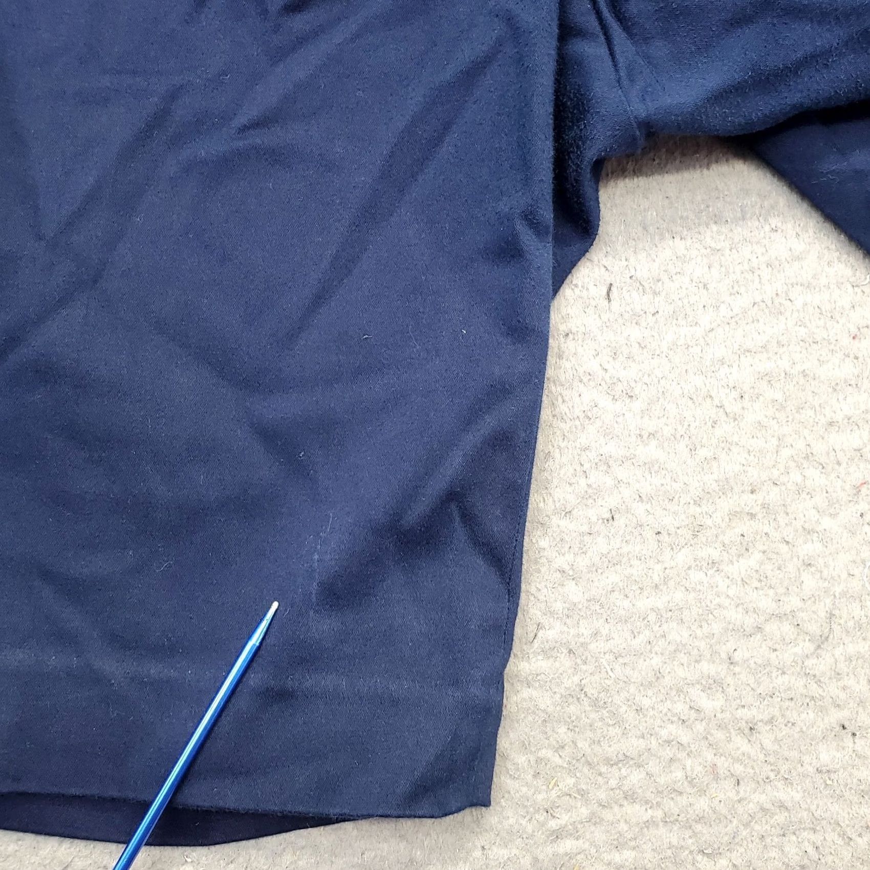 Ralph Lauren Lauren Ralph Lauren Chino Shorts Womens Size 14 Blue Flat Front 9" Inseam Regular Fit Size 36" / US 14 / IT 50 - 6 Thumbnail