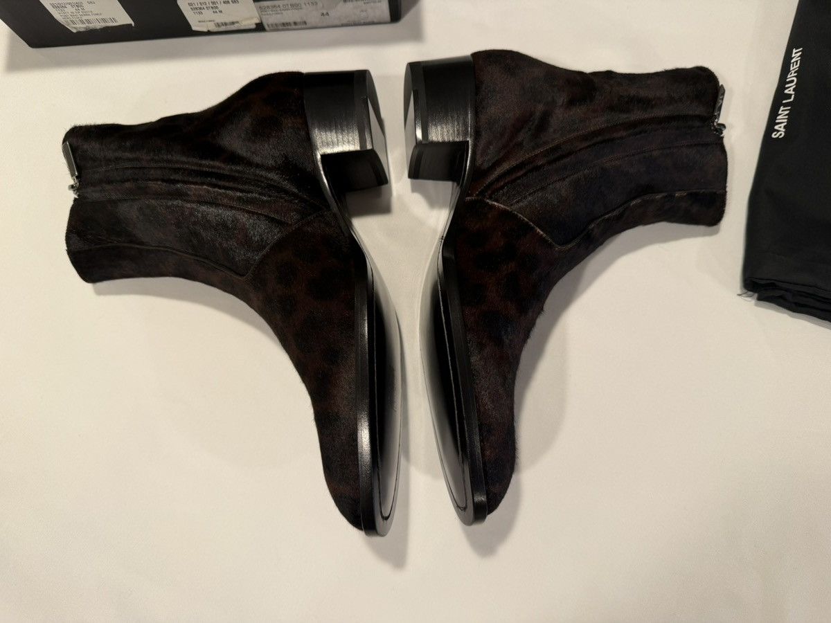 Saint Laurent Paris SAINT LAURENT pony hair lynx print Boots 44/11. Size US 11 / EU 44 - 8 Thumbnail